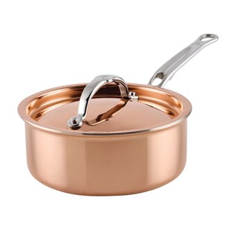 Hestan Hestan - Copperbond Aura - Copper Saucepan (2Qt/18cm)