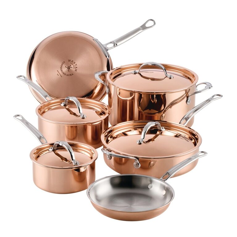 Hestan Hestan -  Copperbond Aura - 10-Piece Copper Set