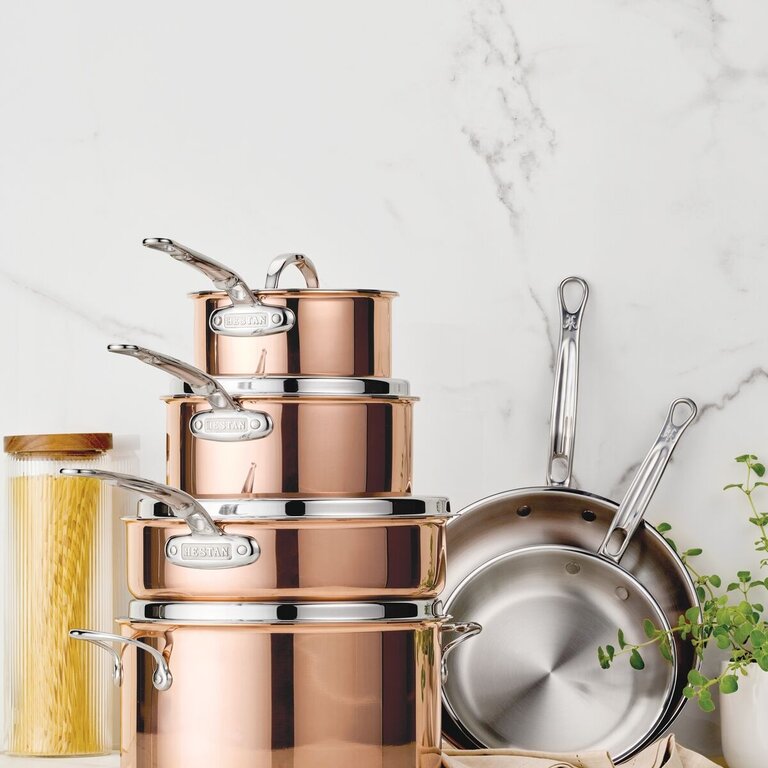 Hestan Hestan -  Copperbond Aura - 10-Piece Copper Set
