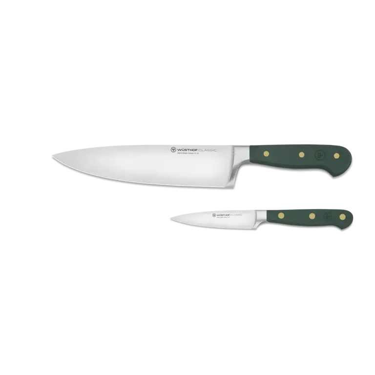 Wusthof Wusthof - Classic Series - 2-Piece Set Starter Set : 8" Chef & 3.5" Pairing - Rosemary