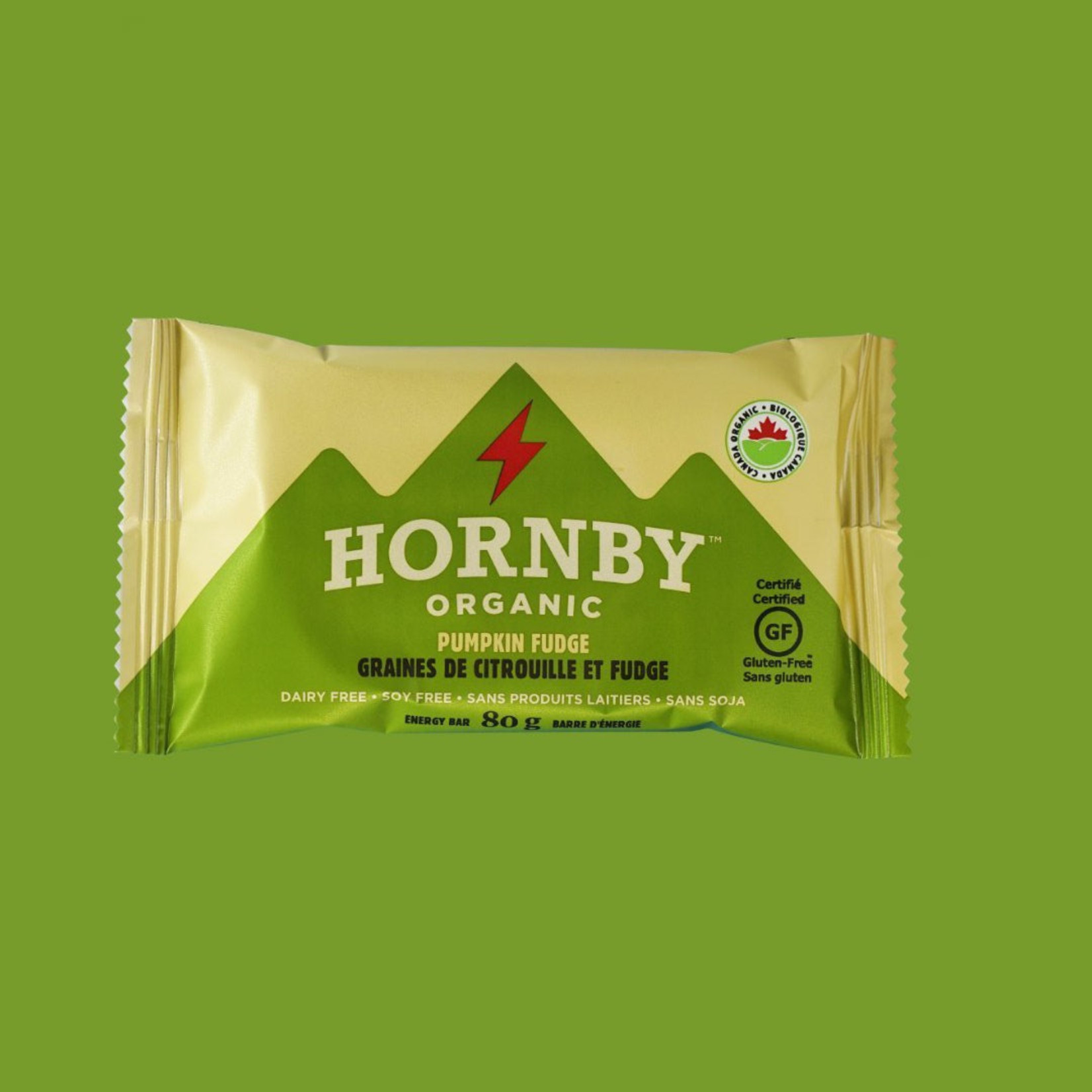 Hornby Organic Hornby Pumpkin Fudge Energy Bar 80g Single