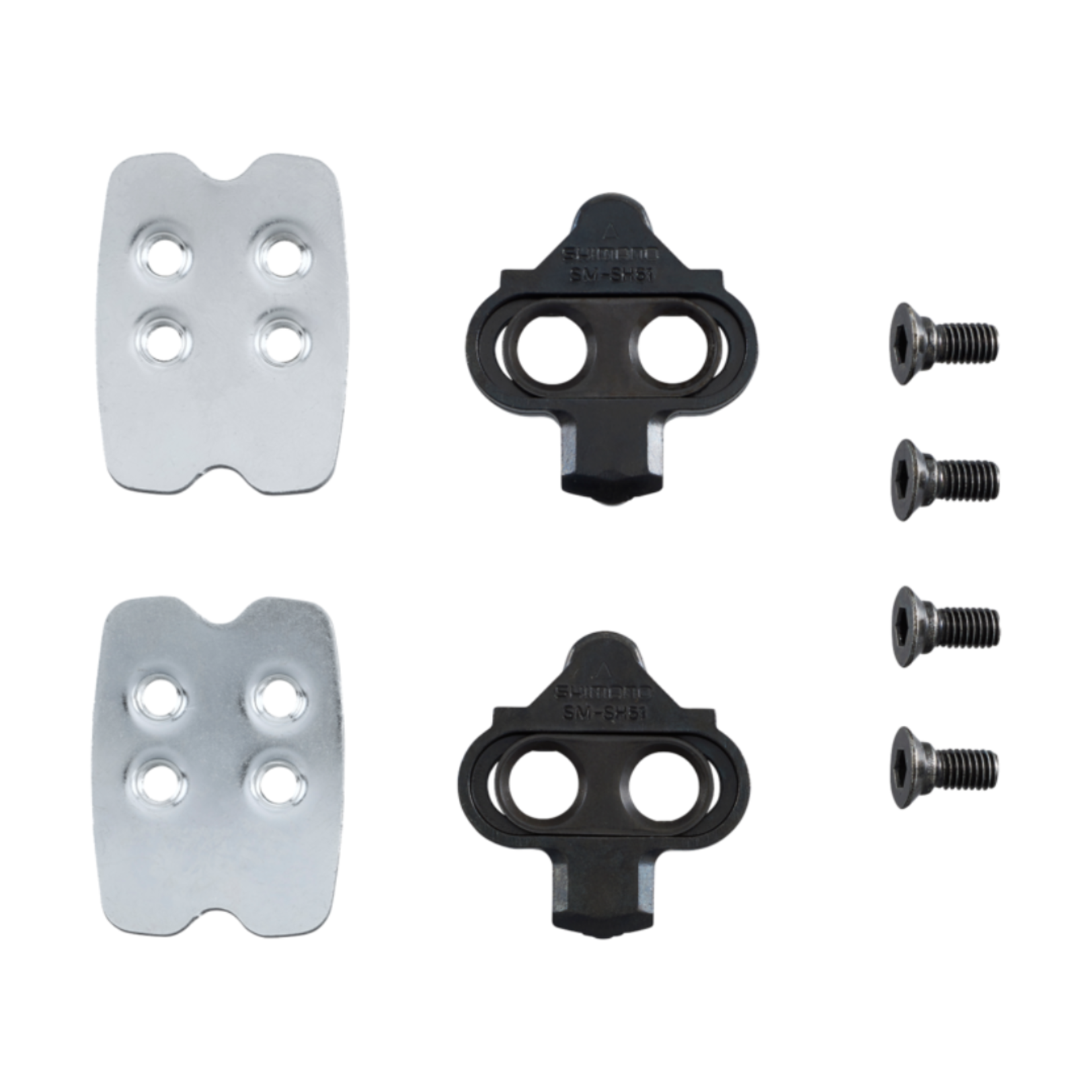Shimano Shimano SM-SH51 Single Release SPD Cleat Set With Cleat Nut