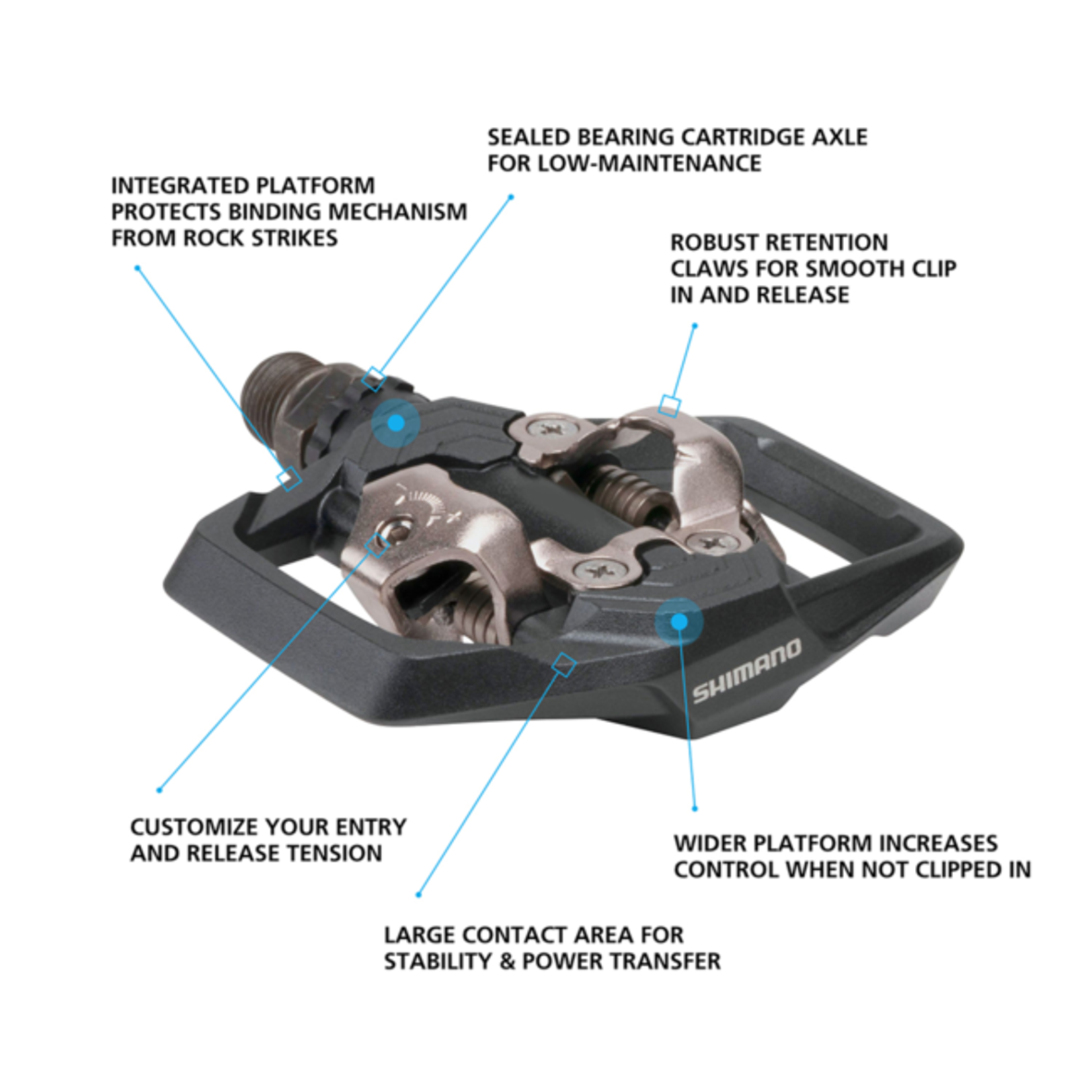 Shimano Shimano PD-ME700 SPD Pedals