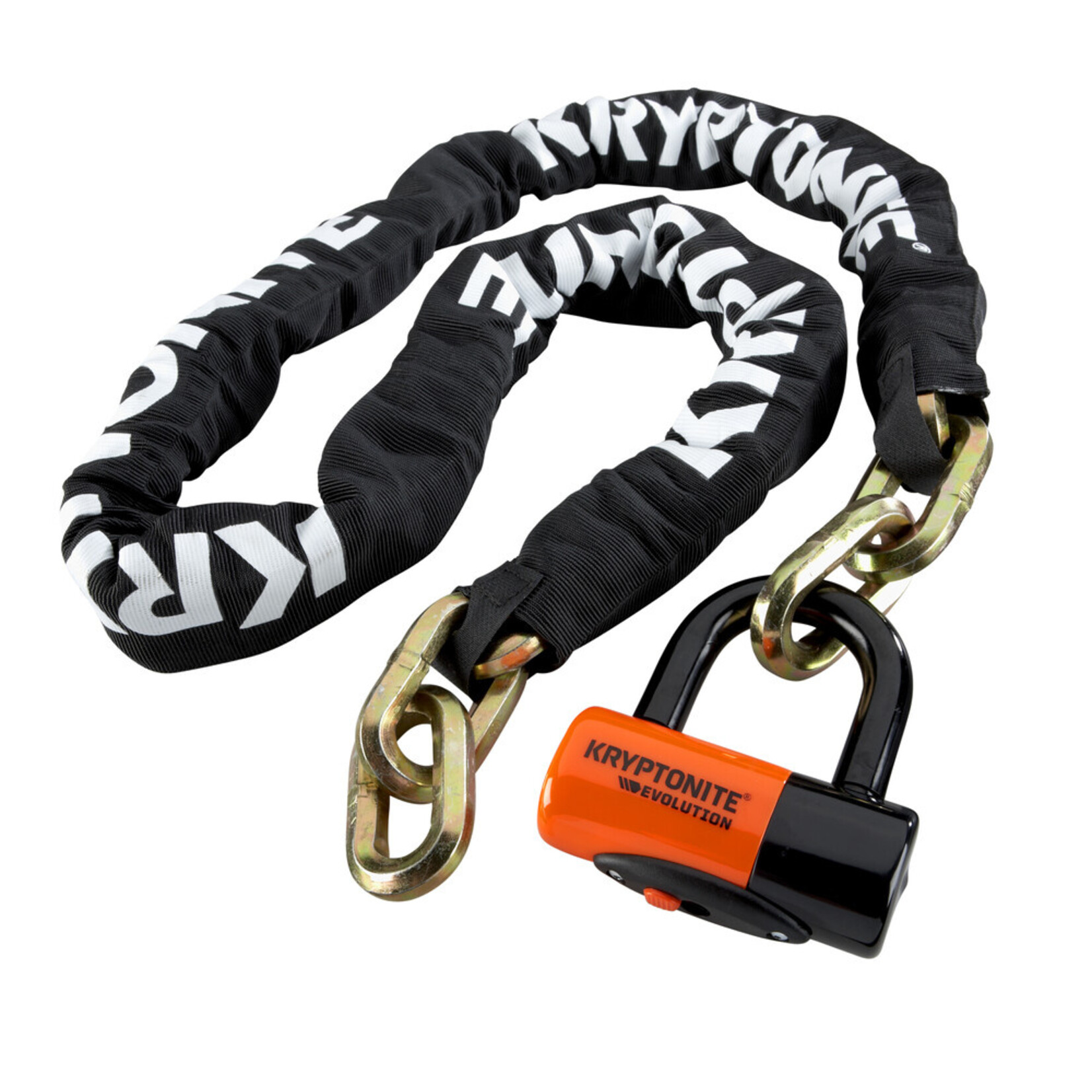 Kryptonite New York Chain 1217 W/ EV Series 4 Disc Bike Lock