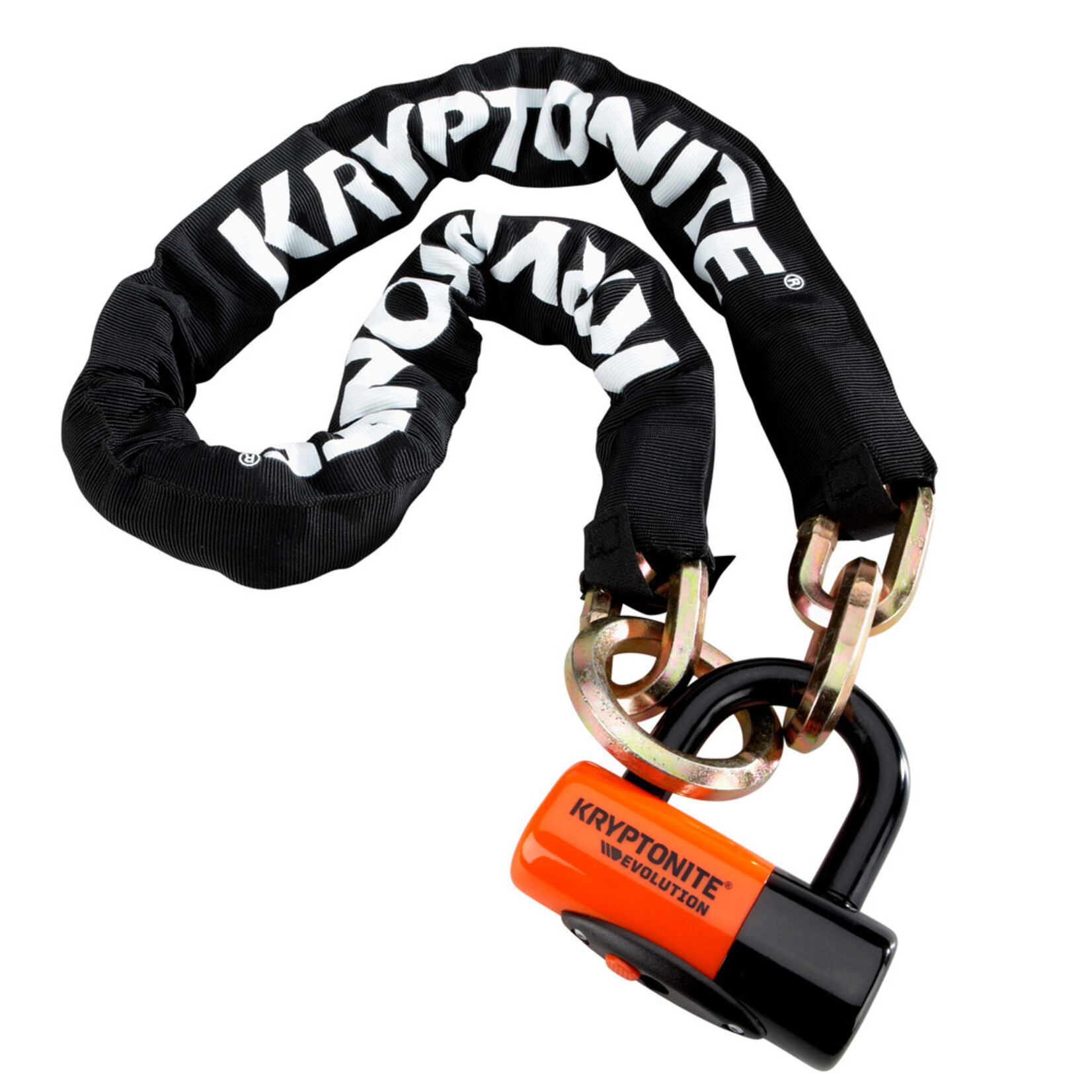 Kryptonite New York Cinch Ring Chain 1213 W/EV Series 4 Disc Bike Lock
