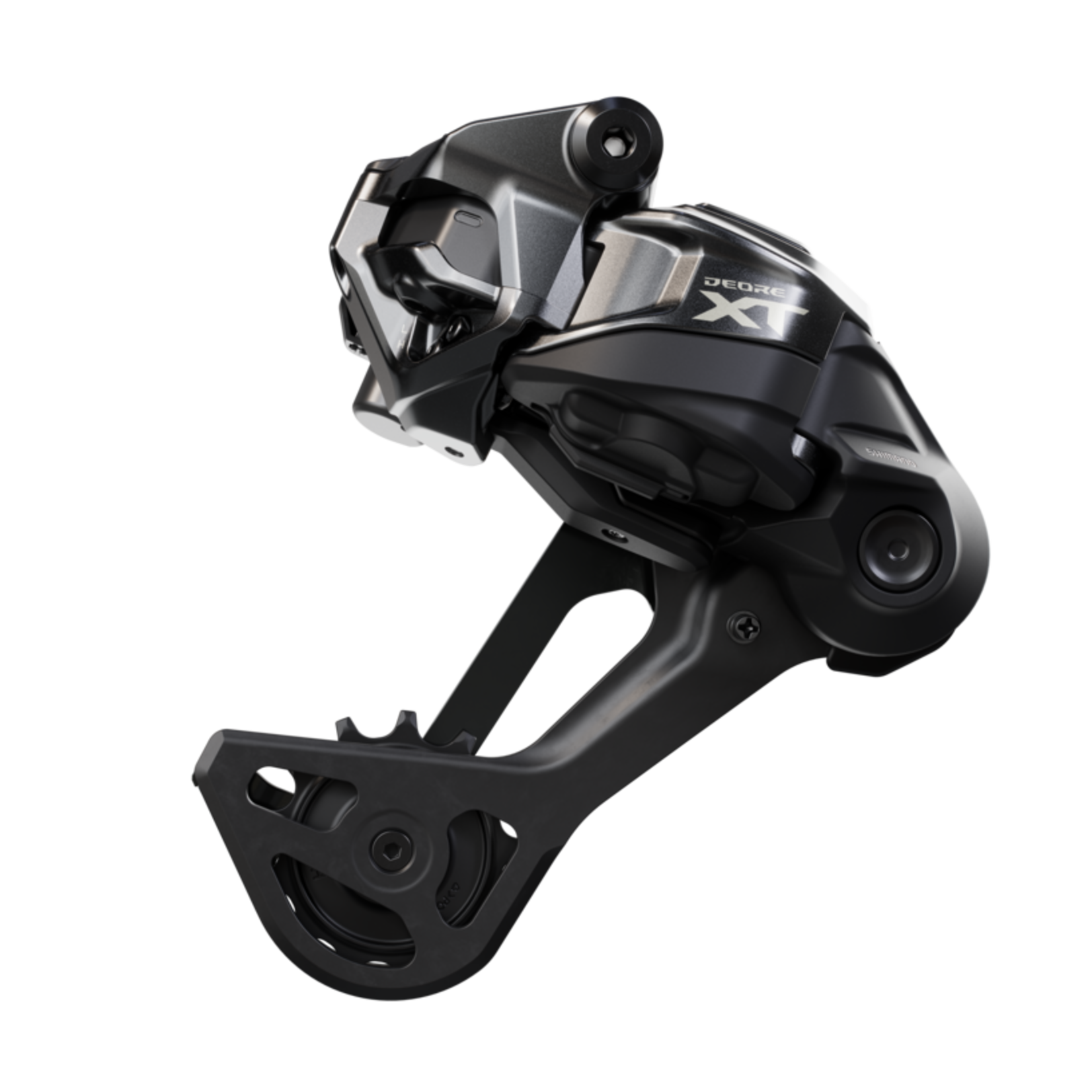 Shimano REAR DERAILLEUR, RD-M8250-SGS, DEORE XT, SGS 12-SPEED, TOP NORMAL, DIRECT ATTACHMENT, W/O BATTERY ONE