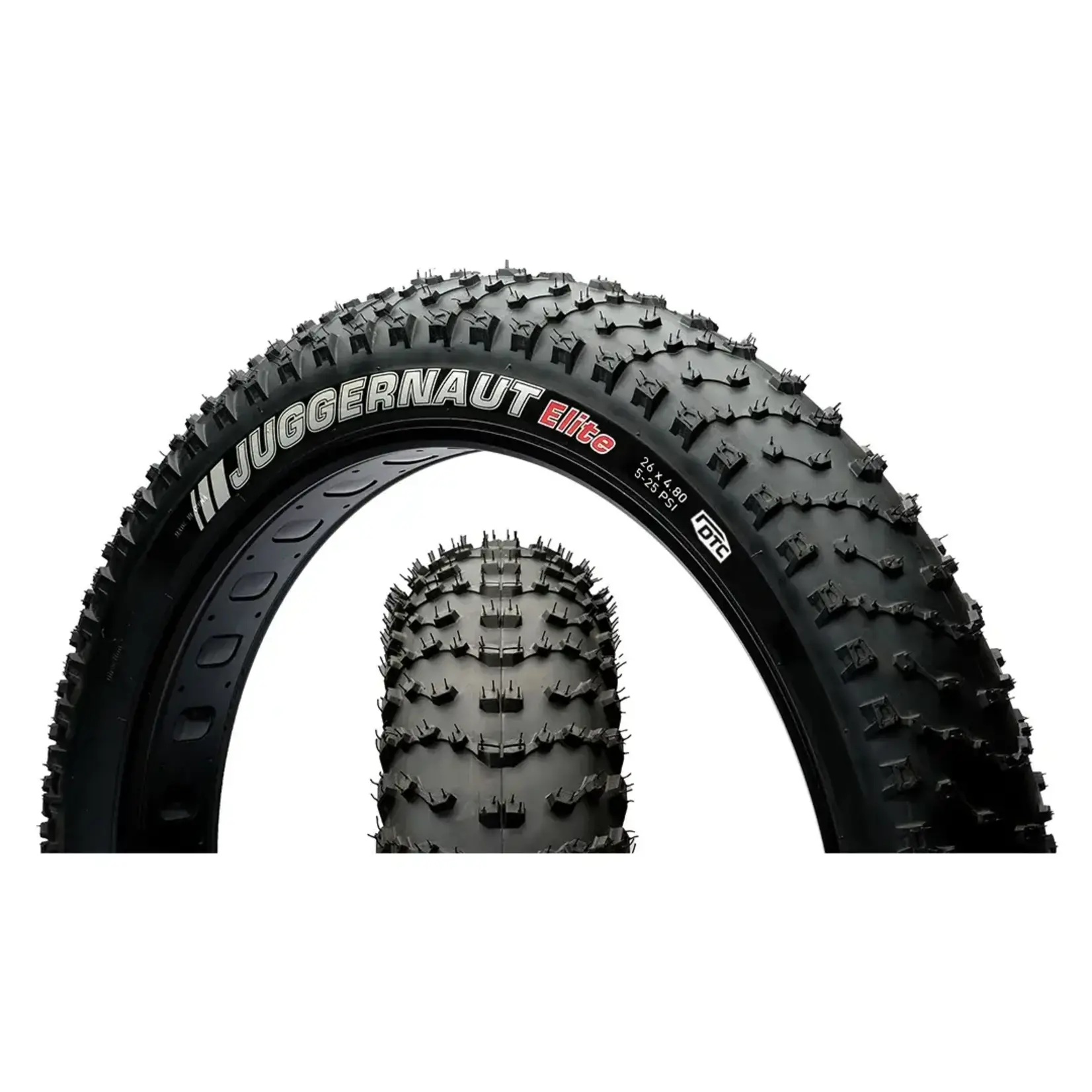 Kenda, Juggernaut, Tire, 26''x4.50, Wire, Clincher, DTC, 60TPI, Black