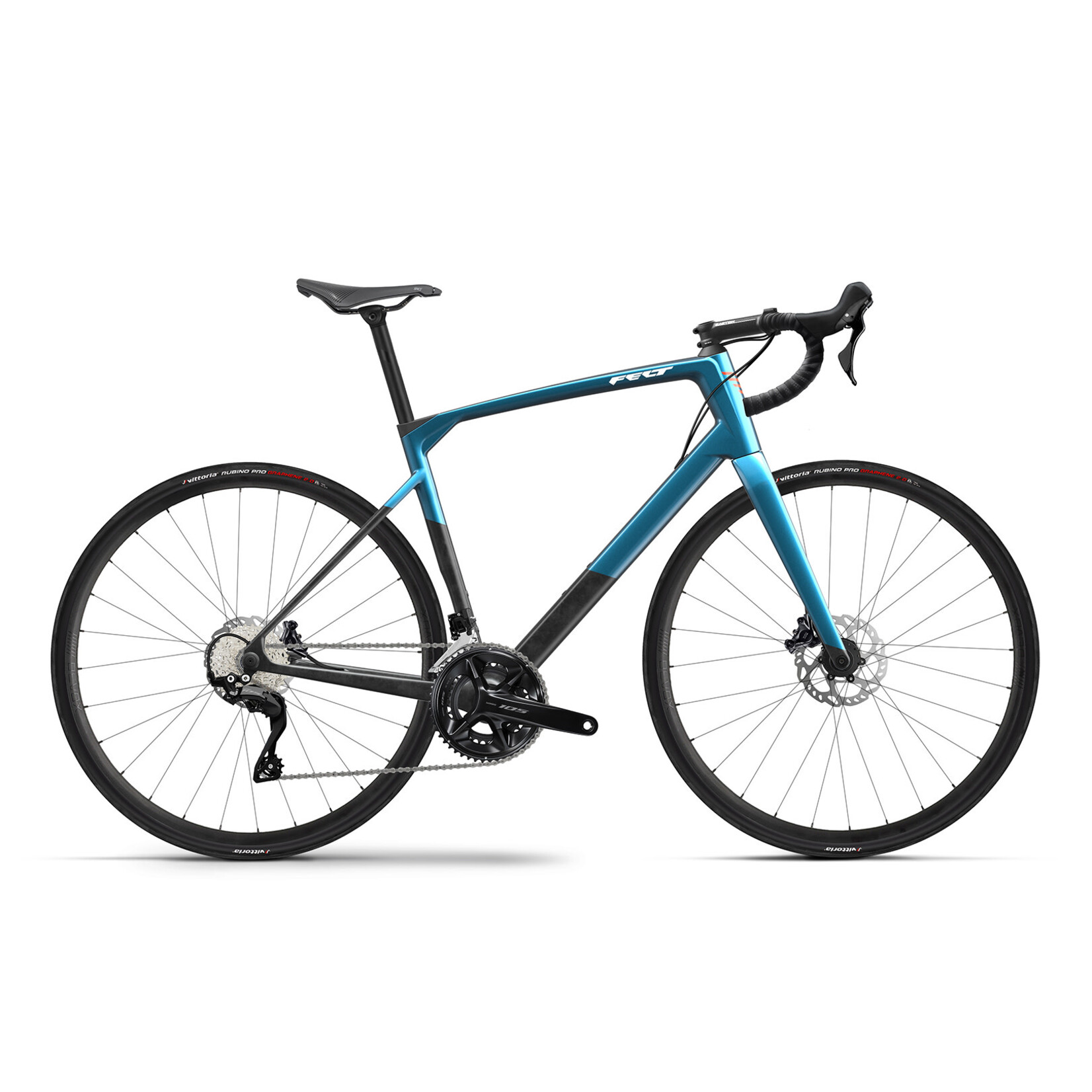 FELT VR ADV 105 24s 51cm | Matte Bay Blue / Lightning White