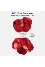 BJS Fiber Creations BJS Polwarth & Silk Roving