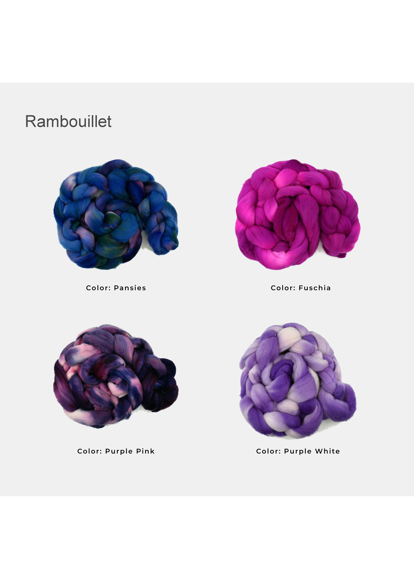 BJS Fiber Creations BJS Rambouillet Comb Top
