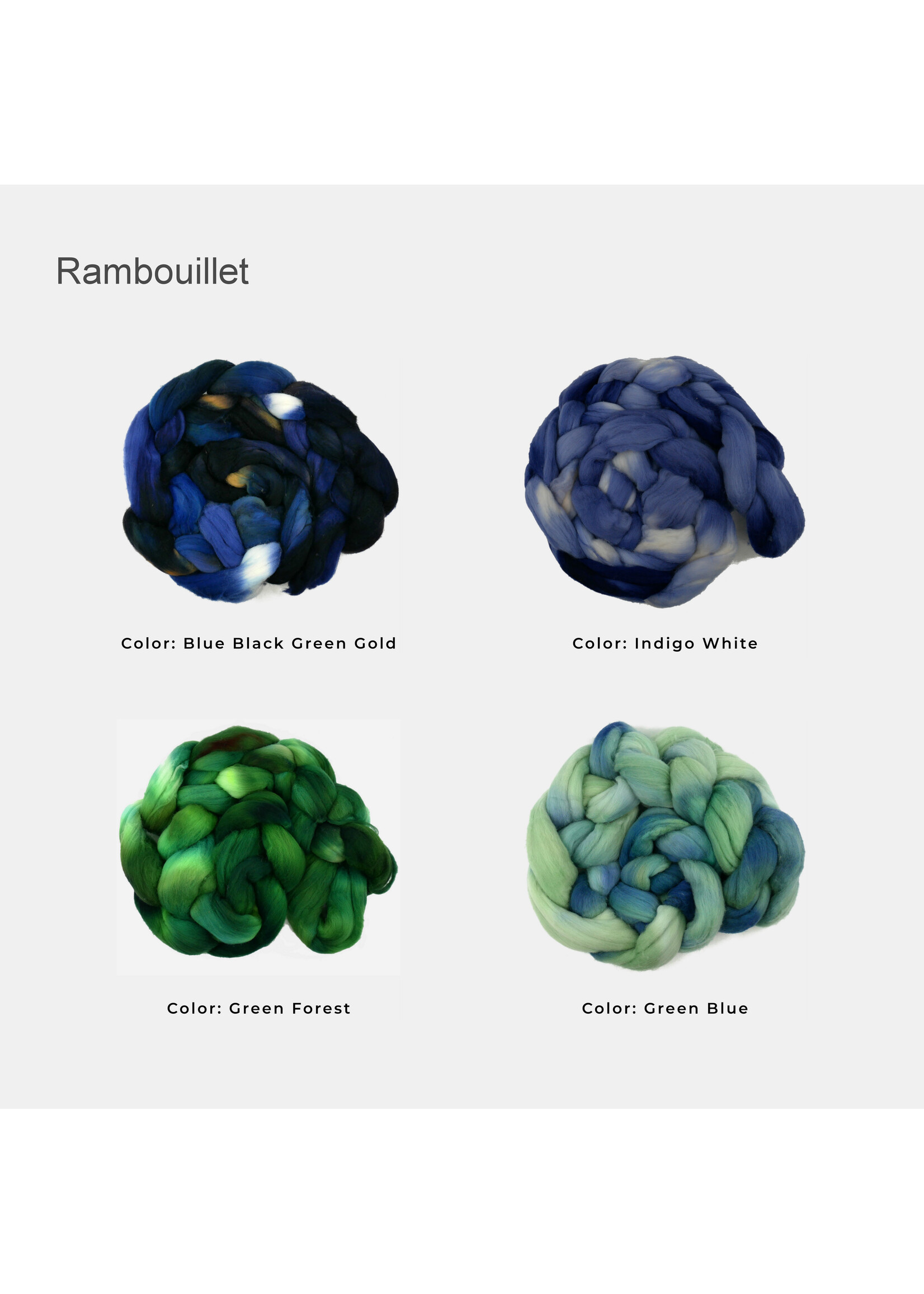 BJS Fiber Creations BJS Rambouillet Comb Top