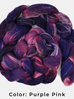 BJS Fiber Creations BJS Shetland & Silk Wool Roving
