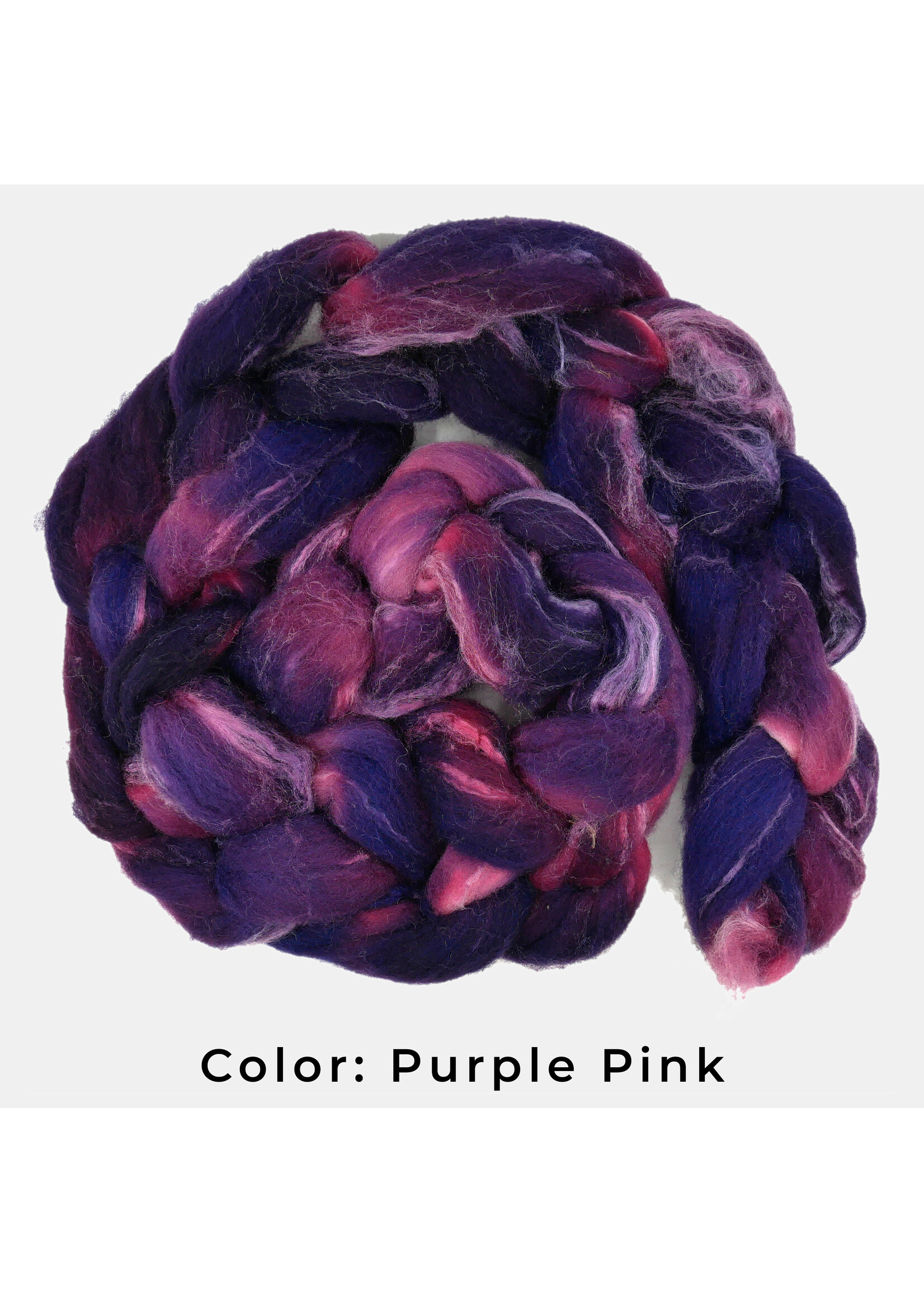 BJS Fiber Creations BJS Shetland & Silk Roving