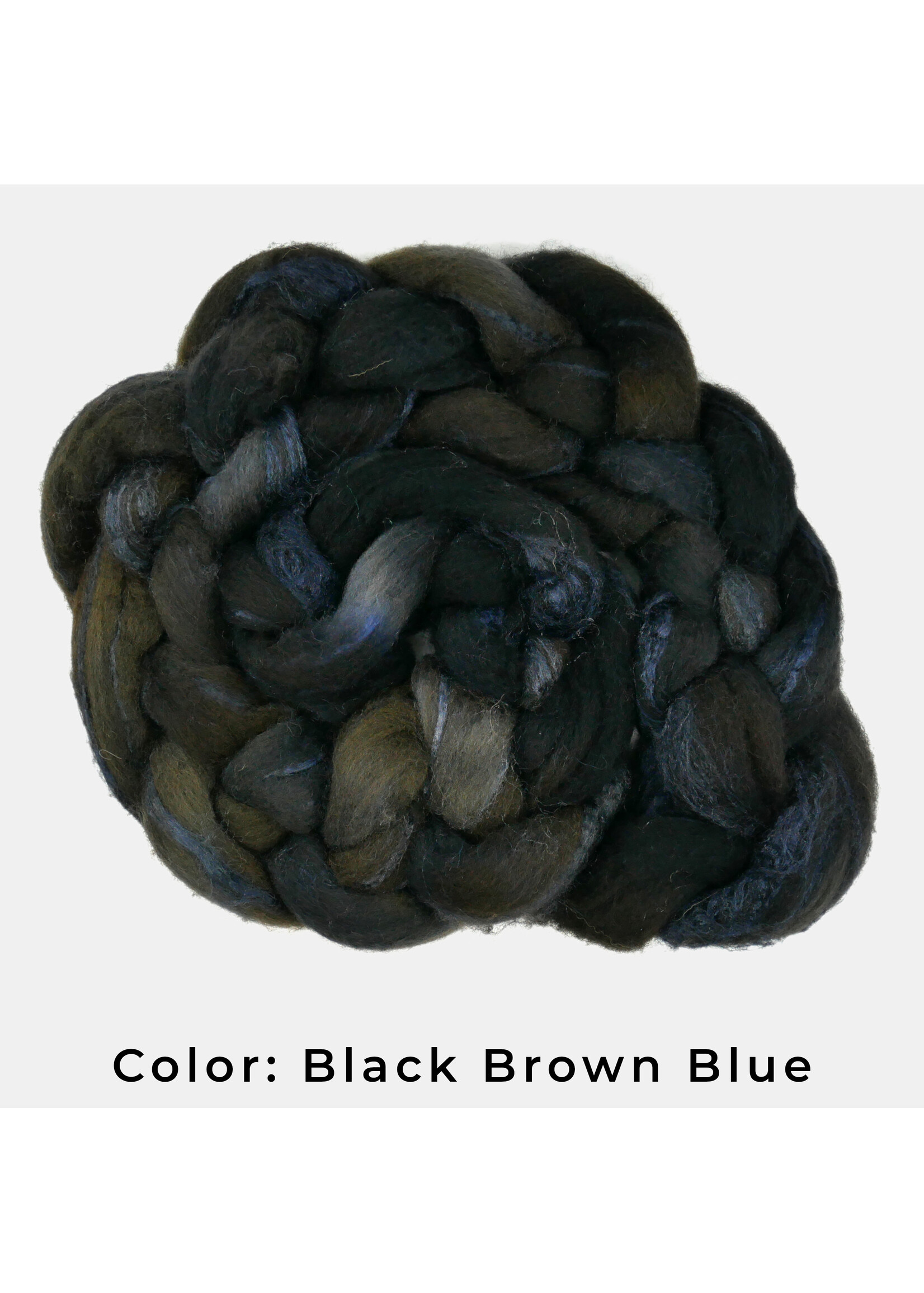 BJS Fiber Creations BJS Shetland & Silk Roving