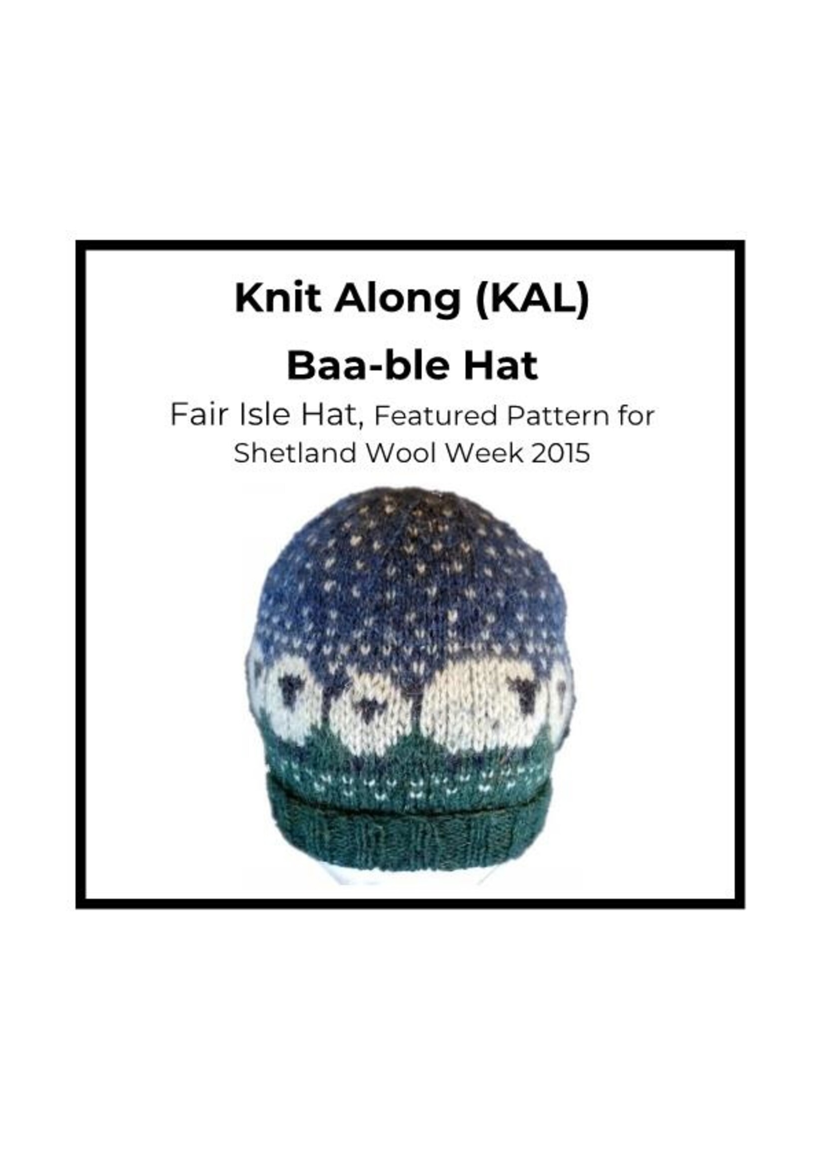 Class: Knit Along (KAL) Punch Card (10 Sessions)