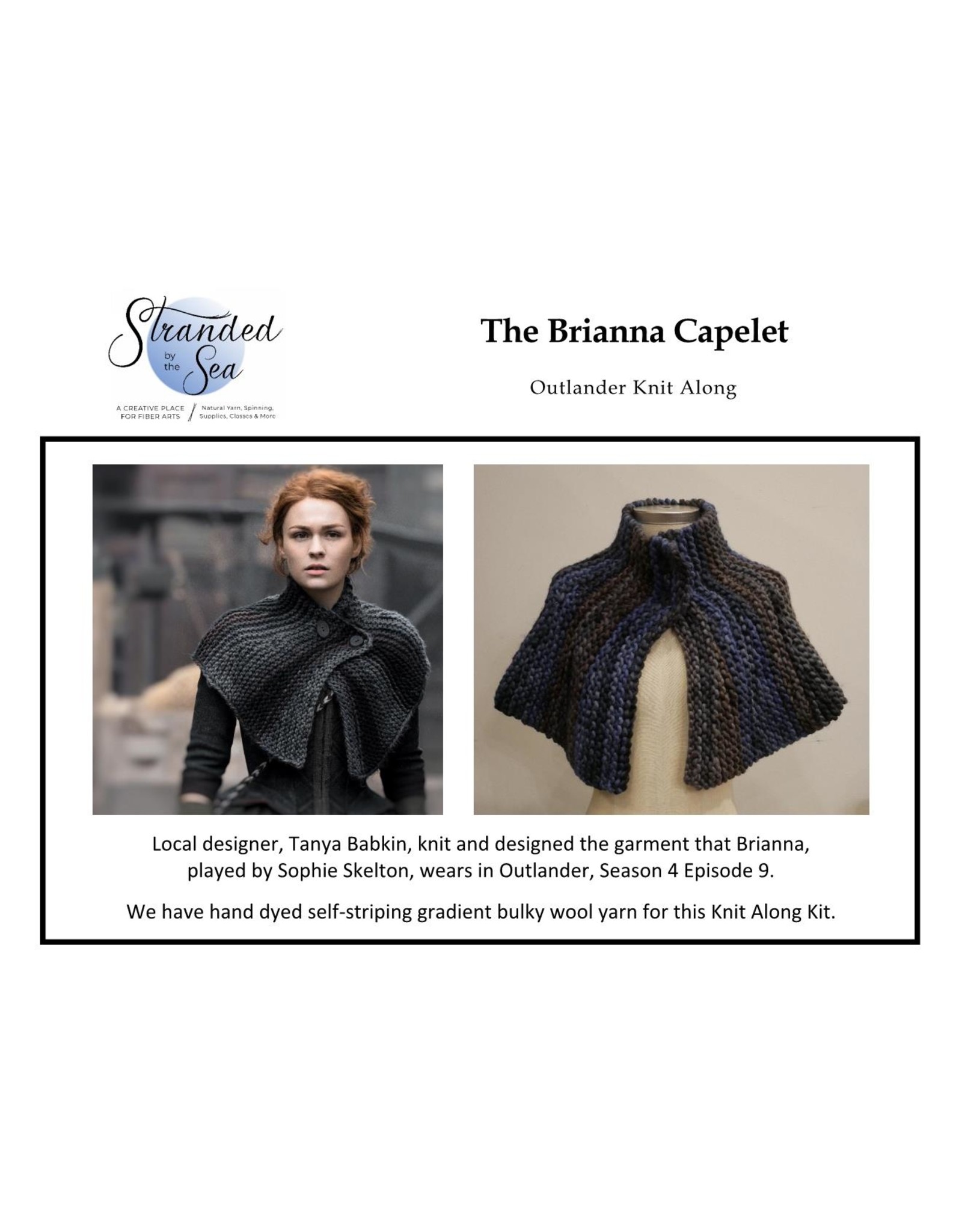 Stranded by the Sea Brianna's Capelet Kit