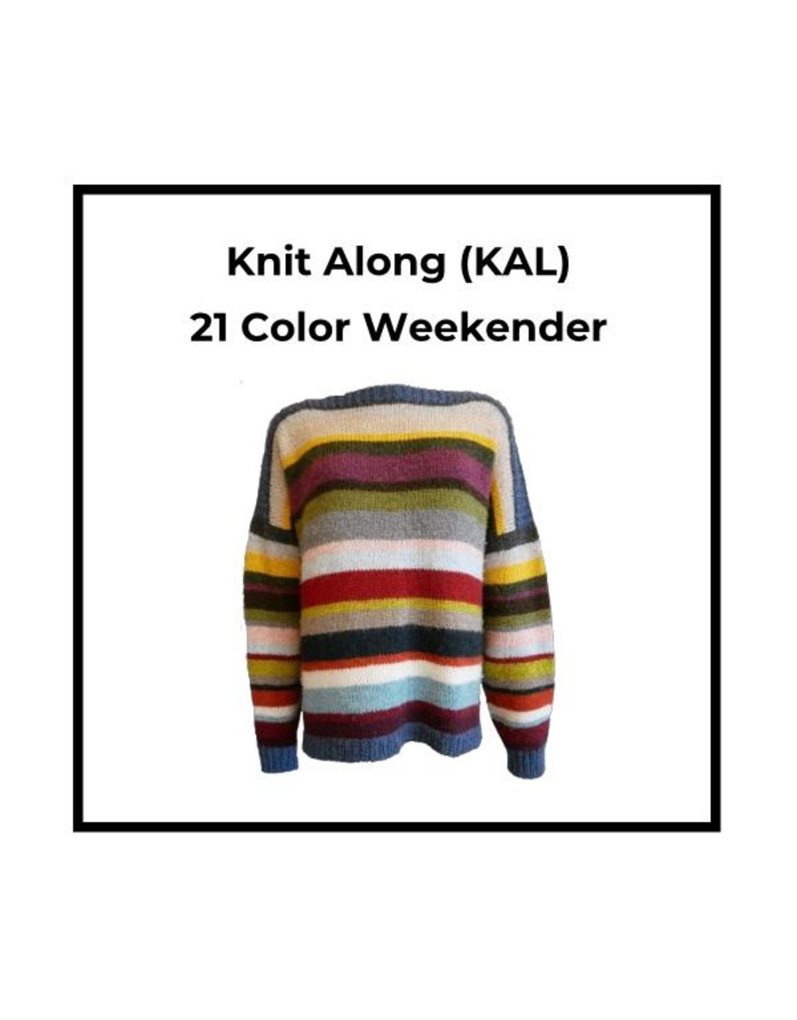 Class: Knit Along (KAL) Punch Card (10 Sessions)