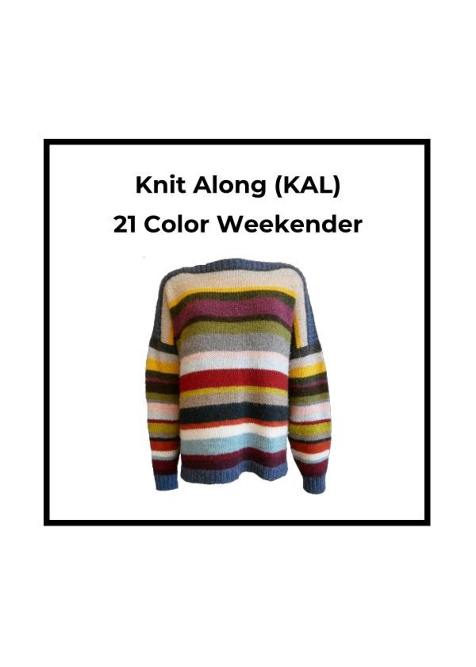 Class: Knit Along (KAL) Punch Card (10 Sessions)