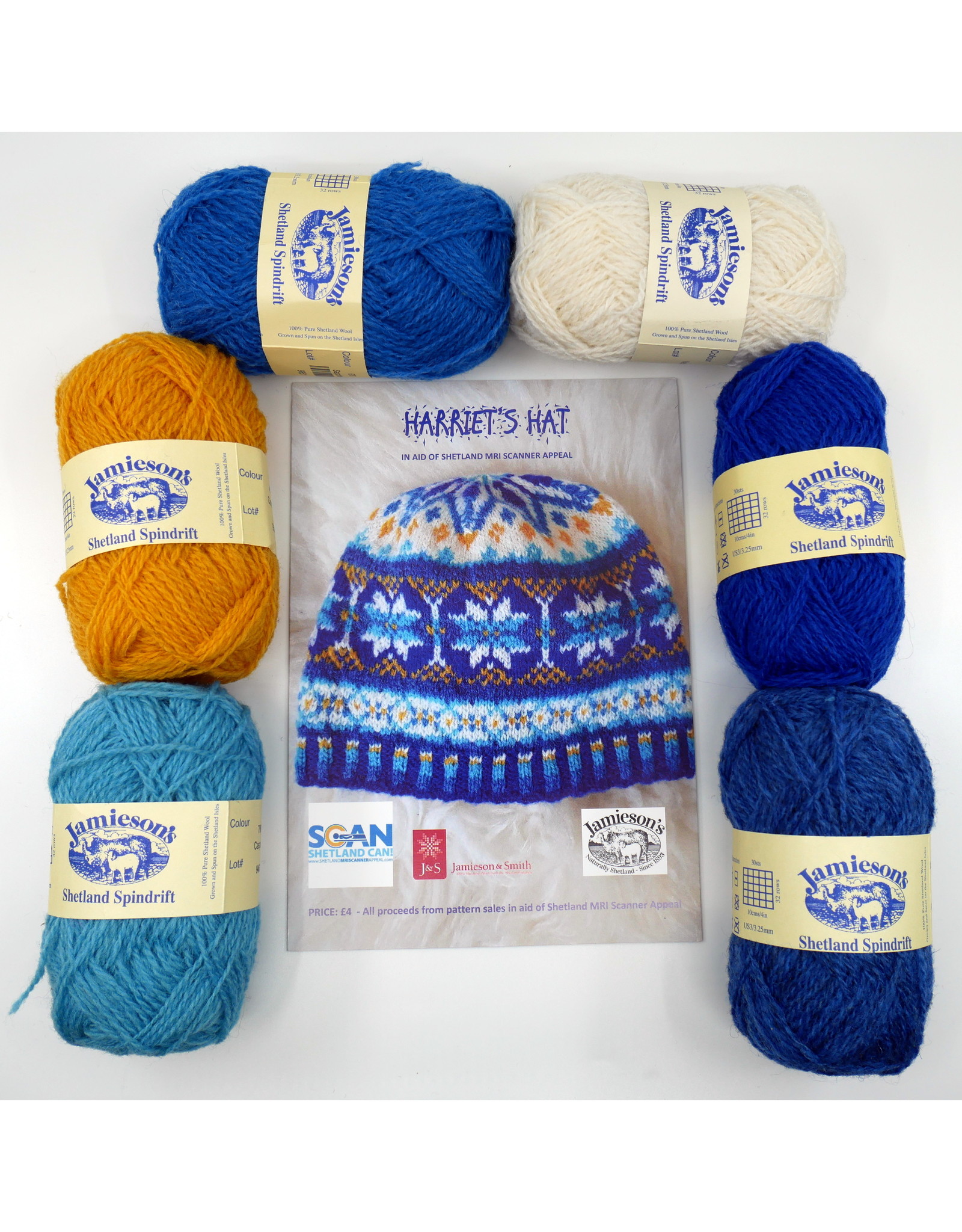 Jamieson's of Shetland Harriet's Hat Shetland Kit