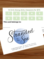 Class: Knit Along (KAL) Punch Card (10 Sessions)
