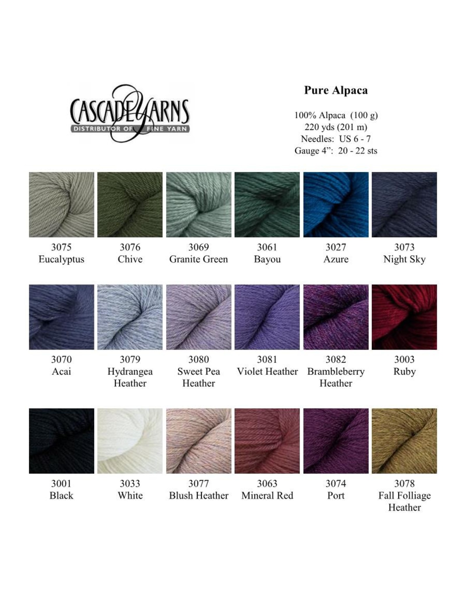 Cascade Yarns Cascade Eco/Pure Alpaca