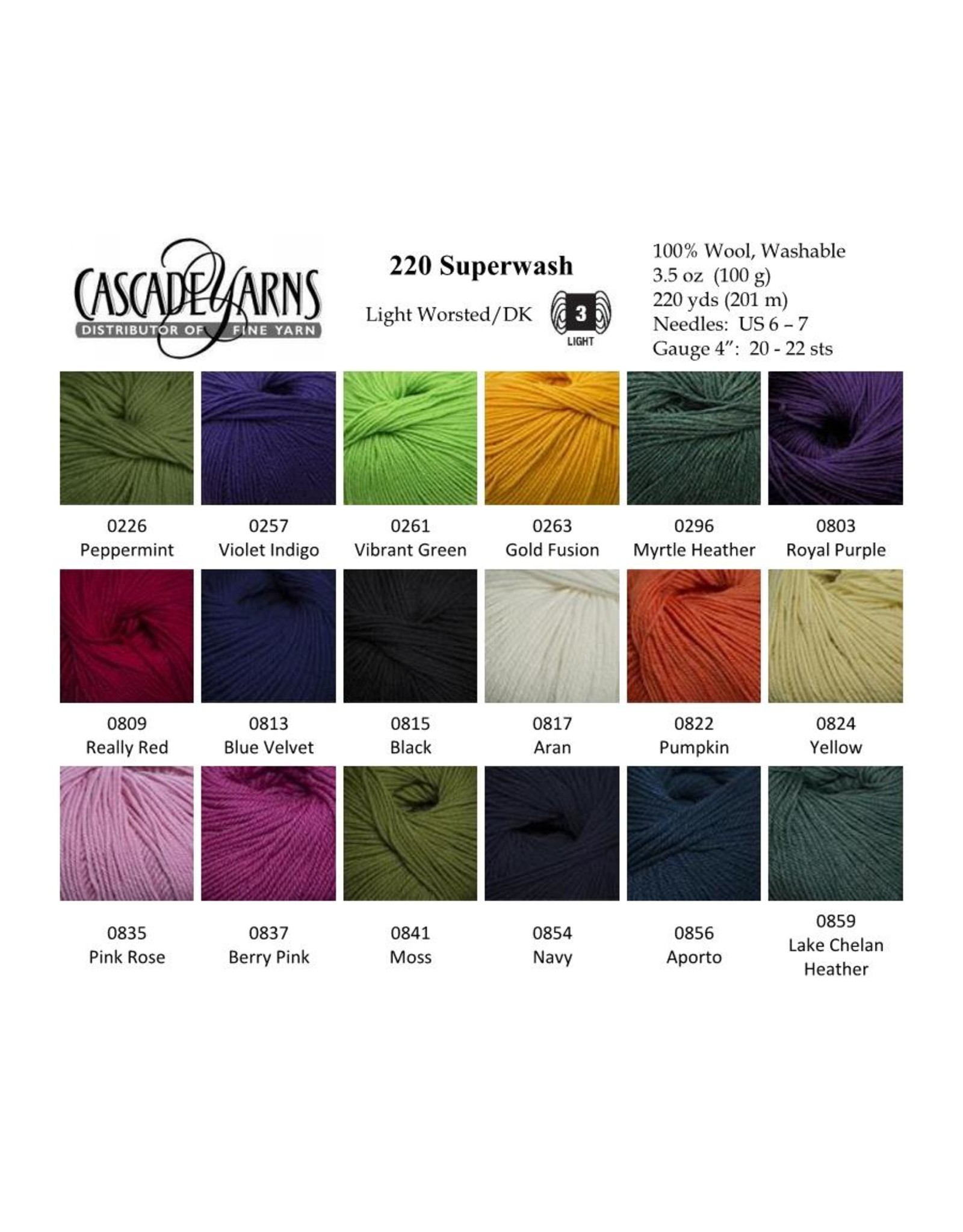 Cascade Yarns Cascade 220 Superwash