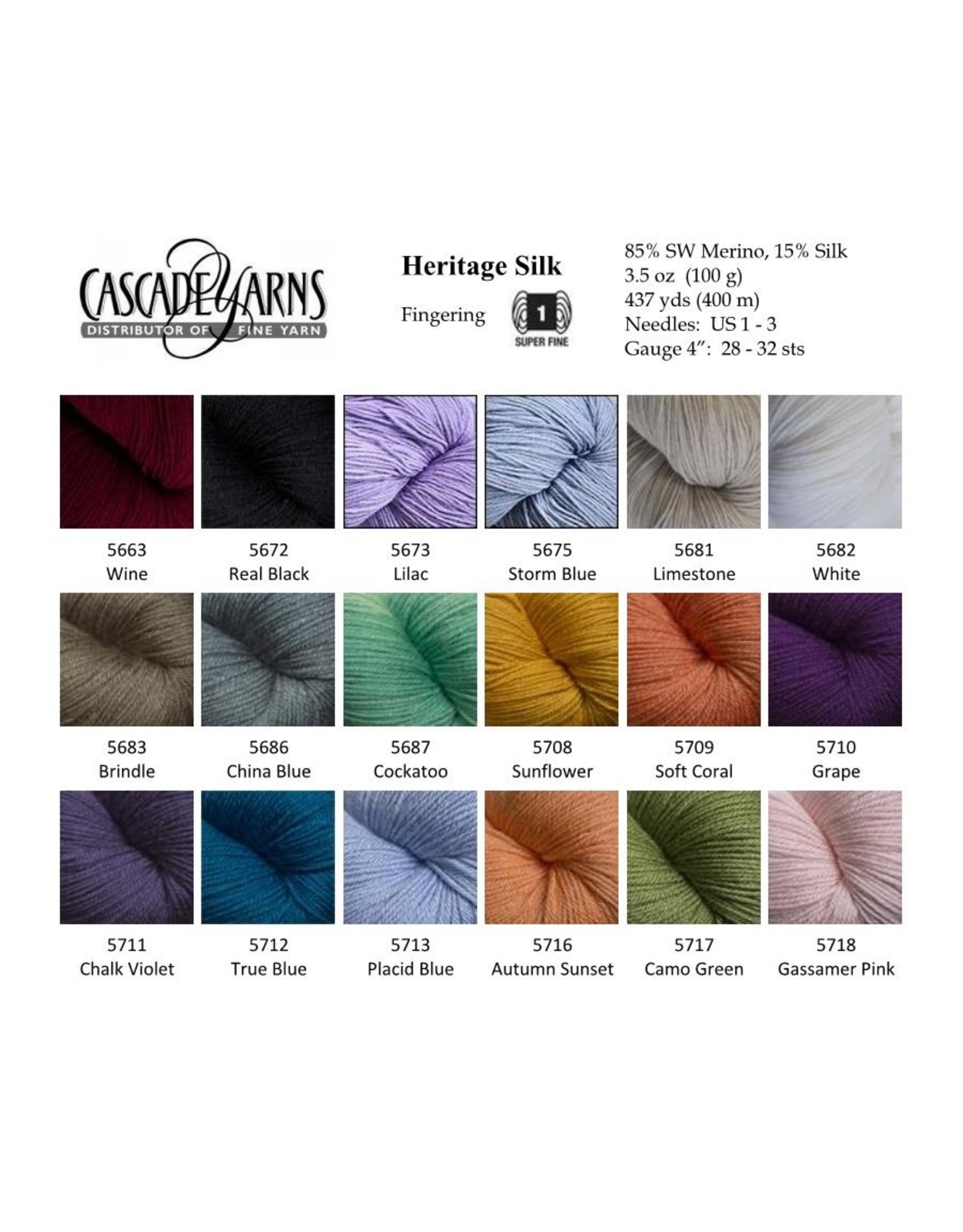 Cascade Yarns Cascade Heritage Silk