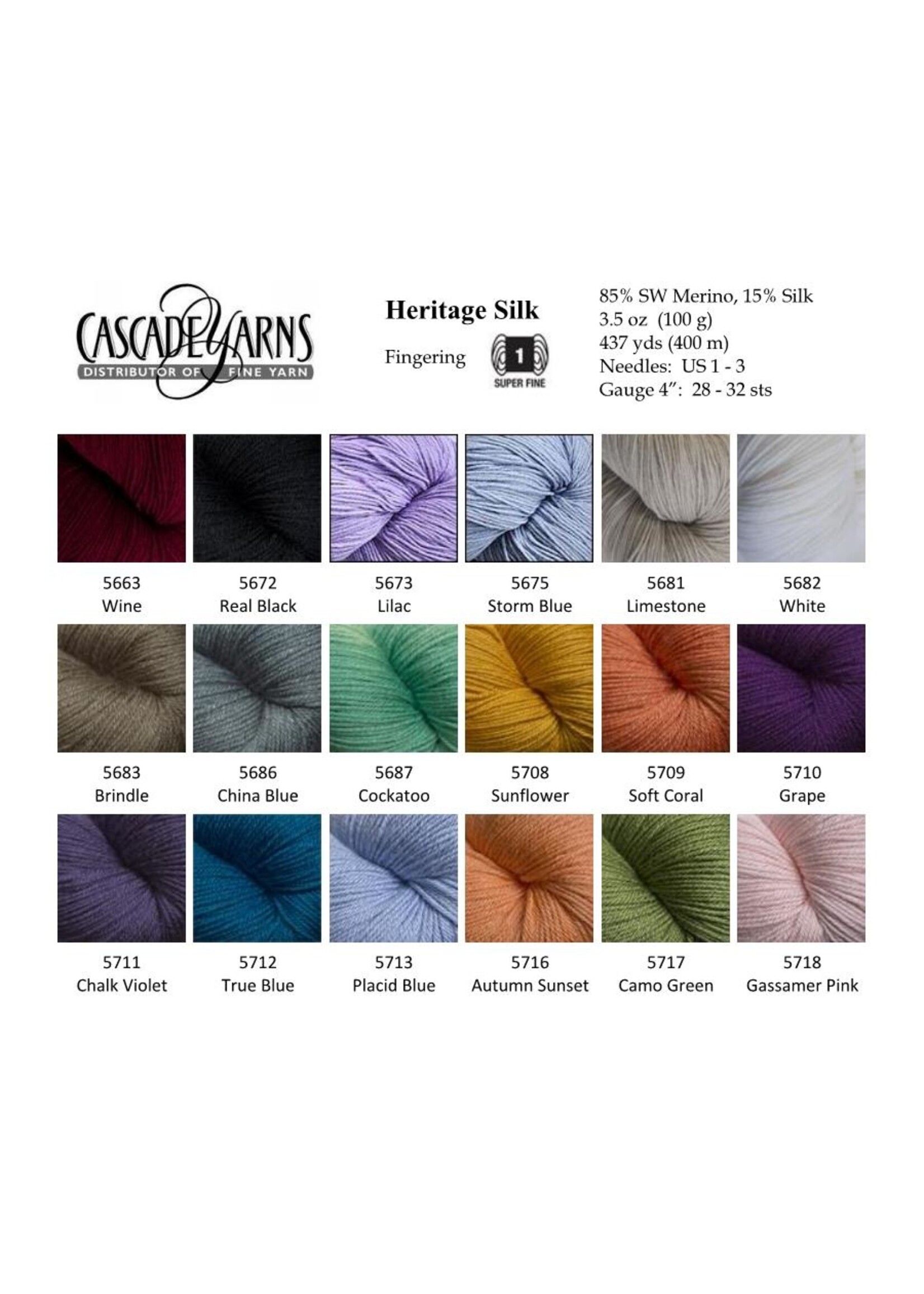 Cascade Yarns Cascade Heritage Silk