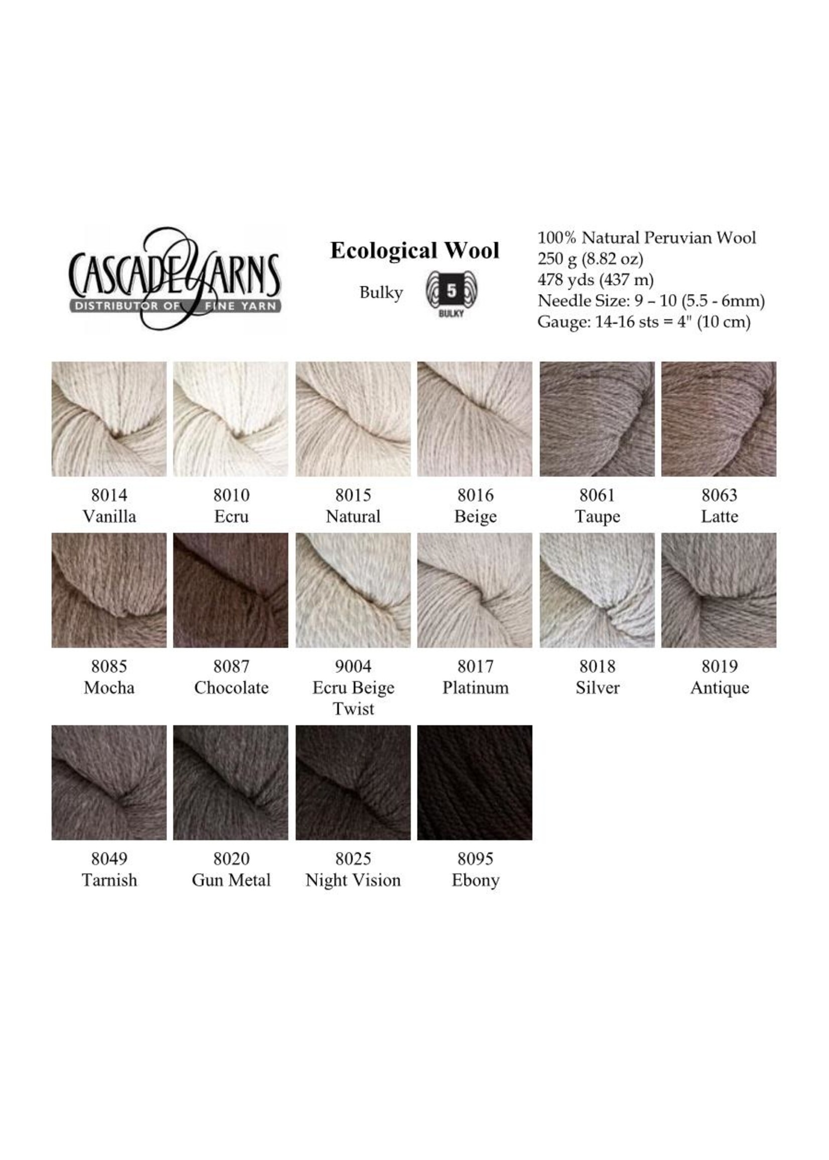 Cascade Yarns Cascade Ecological Wool / Eco+