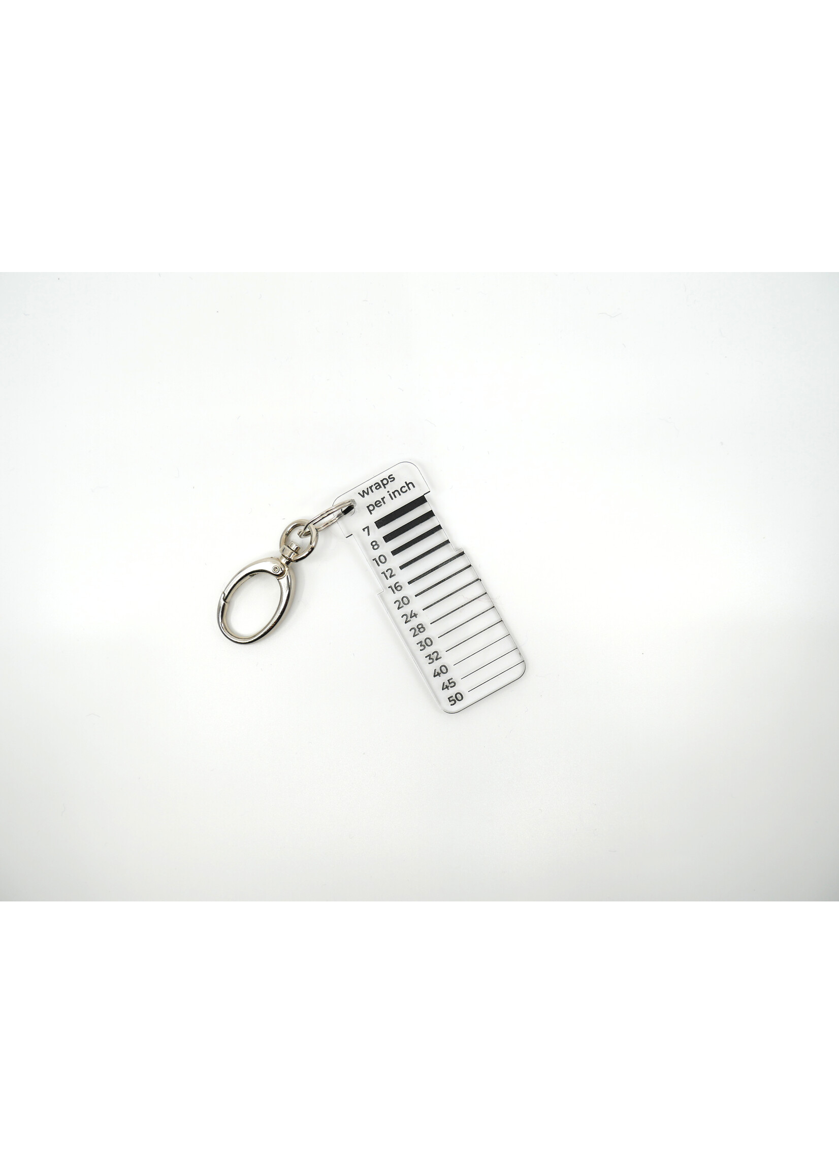 Stranded by the Sea Wraps Per Inch WPI Gauge - Acrylic
