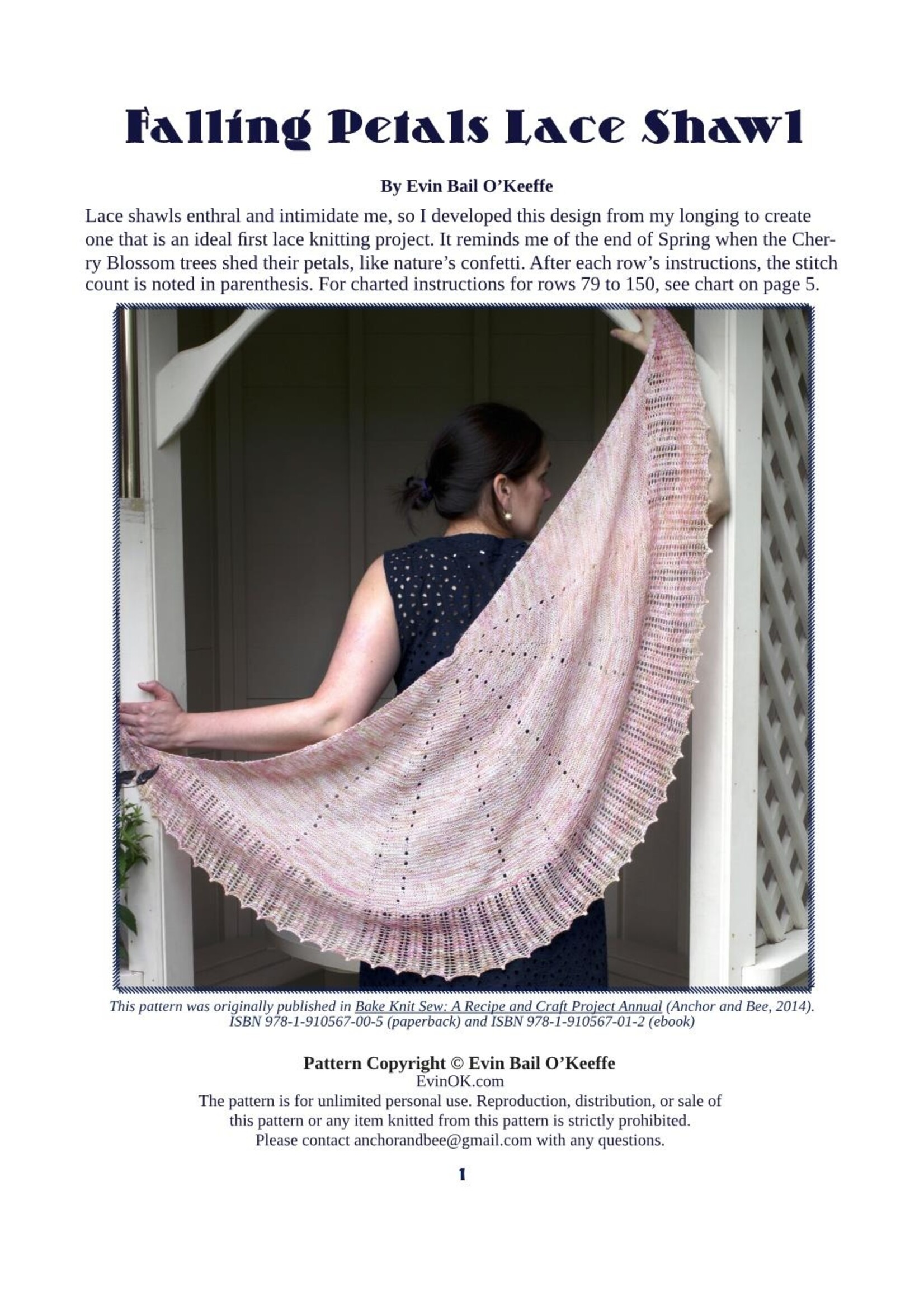 Pattern for Shop Samples