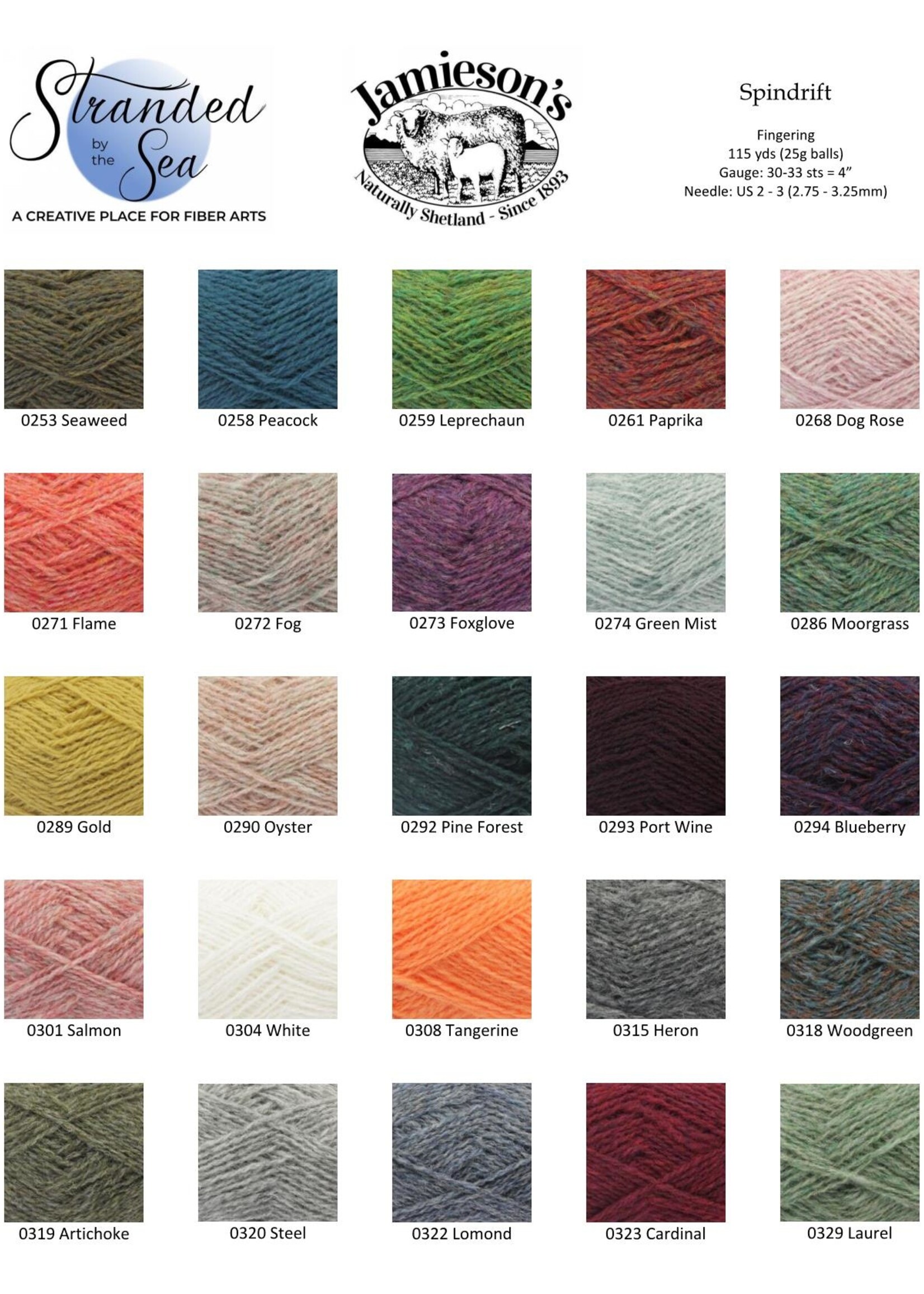 Jamieson's of Shetland Jamieson's of Shetland Spindrift (0100-0299)