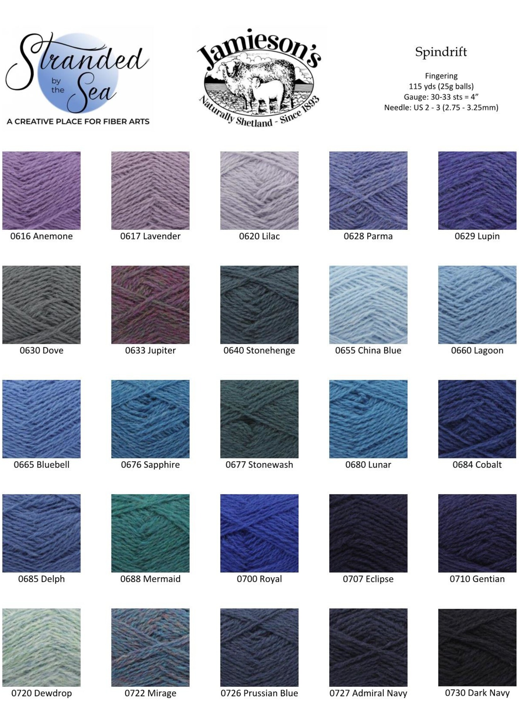 Jamieson's of Shetland Jamieson's of Shetland Spindrift (0100-0299)