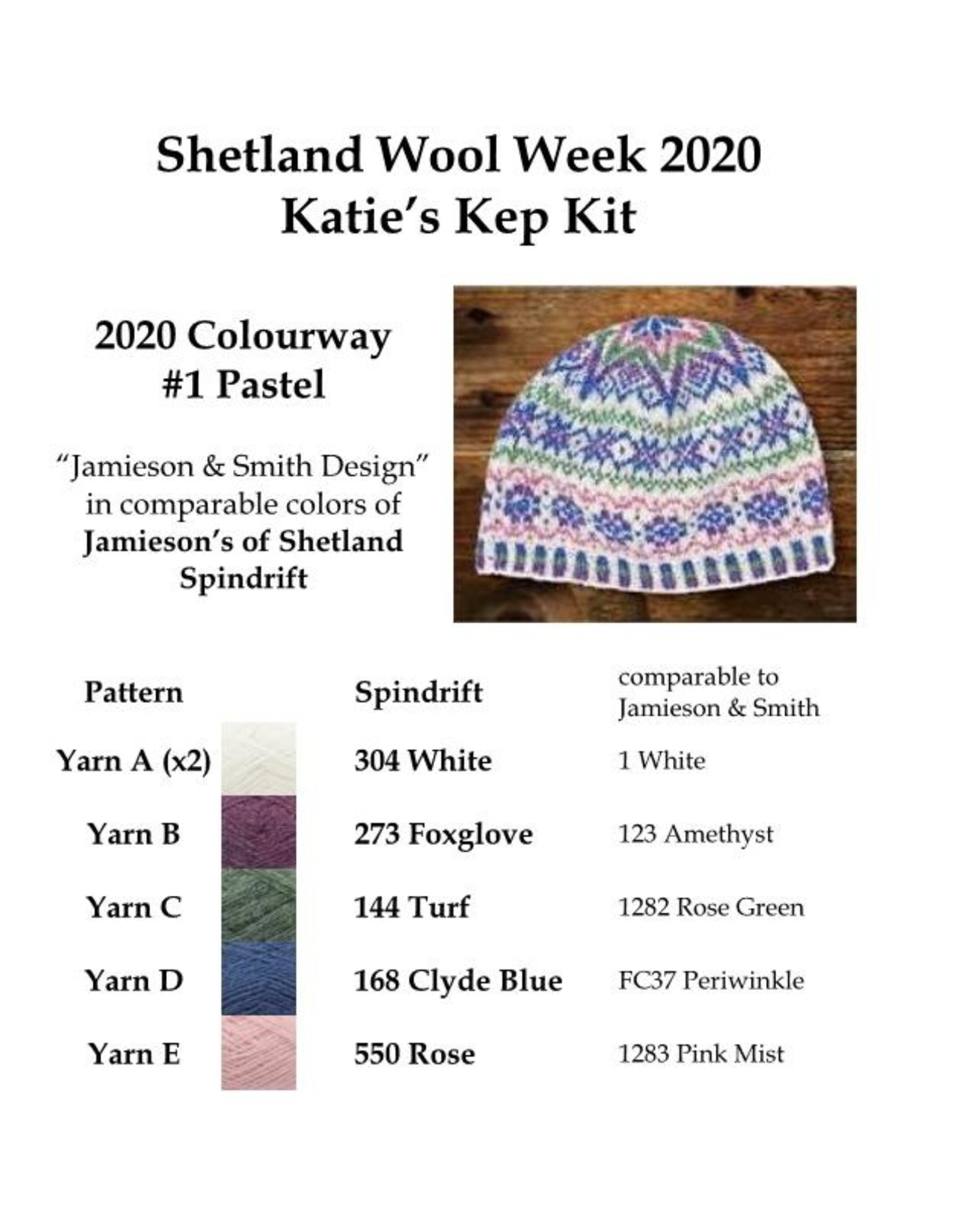 Jamieson's of Shetland Shetland Wool Week Kit 2020