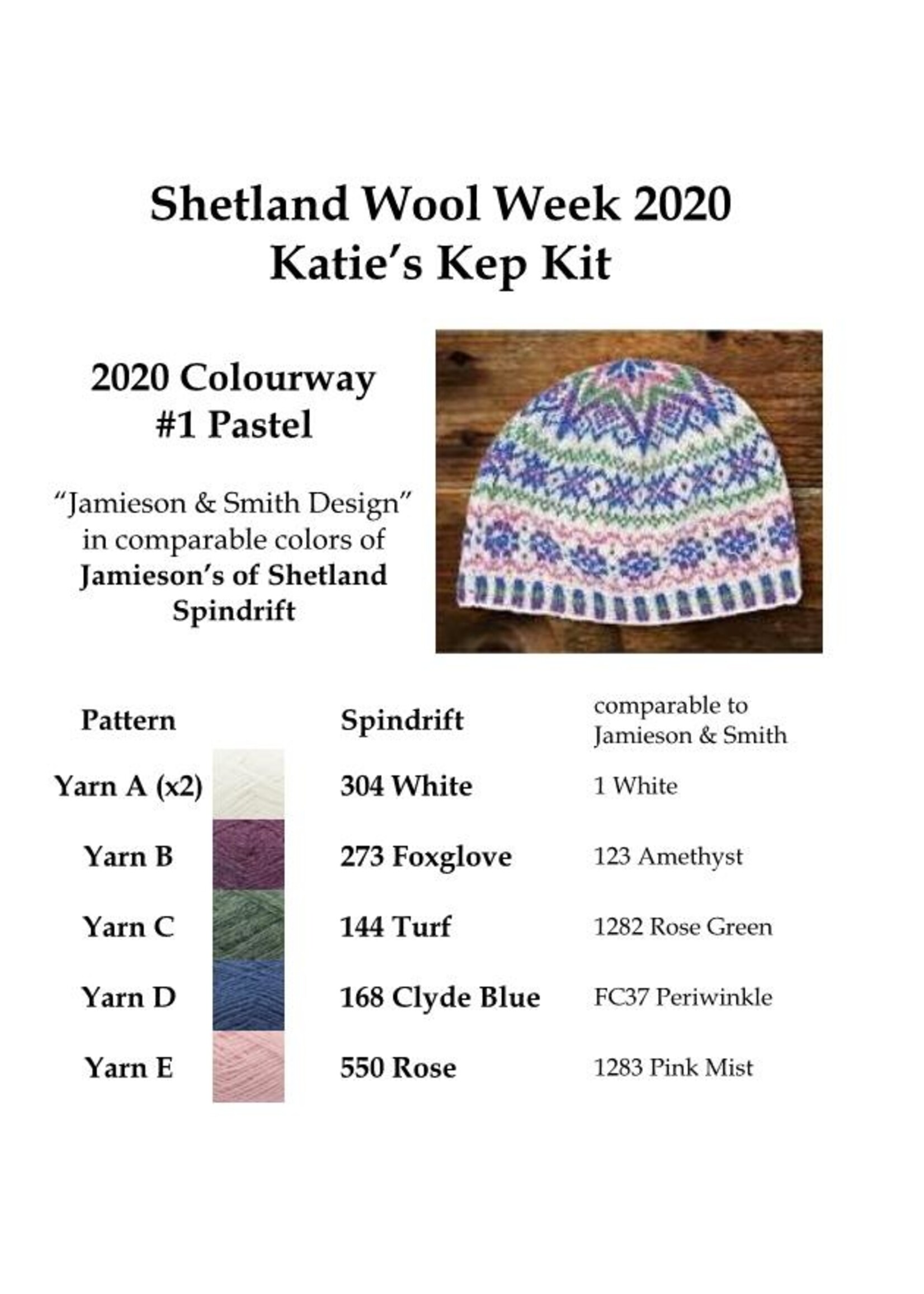 Jamieson's of Shetland Shetland Wool Week Kit 2020