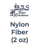 BJS Fiber Creations BJS Nylon Fiber (2 oz) BALL #01 Blue
