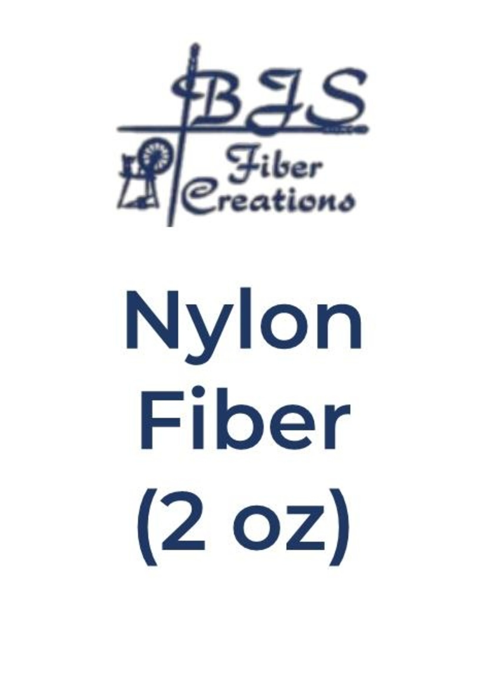 BJS Fiber Creations BJS Nylon Fiber (2 oz) BALL #01 Blue
