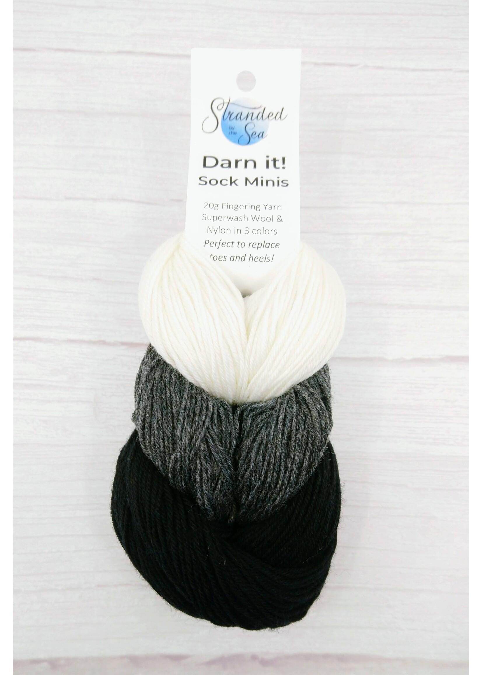 Stranded by the Sea Stranded Darn It All! Sock 20g Minis