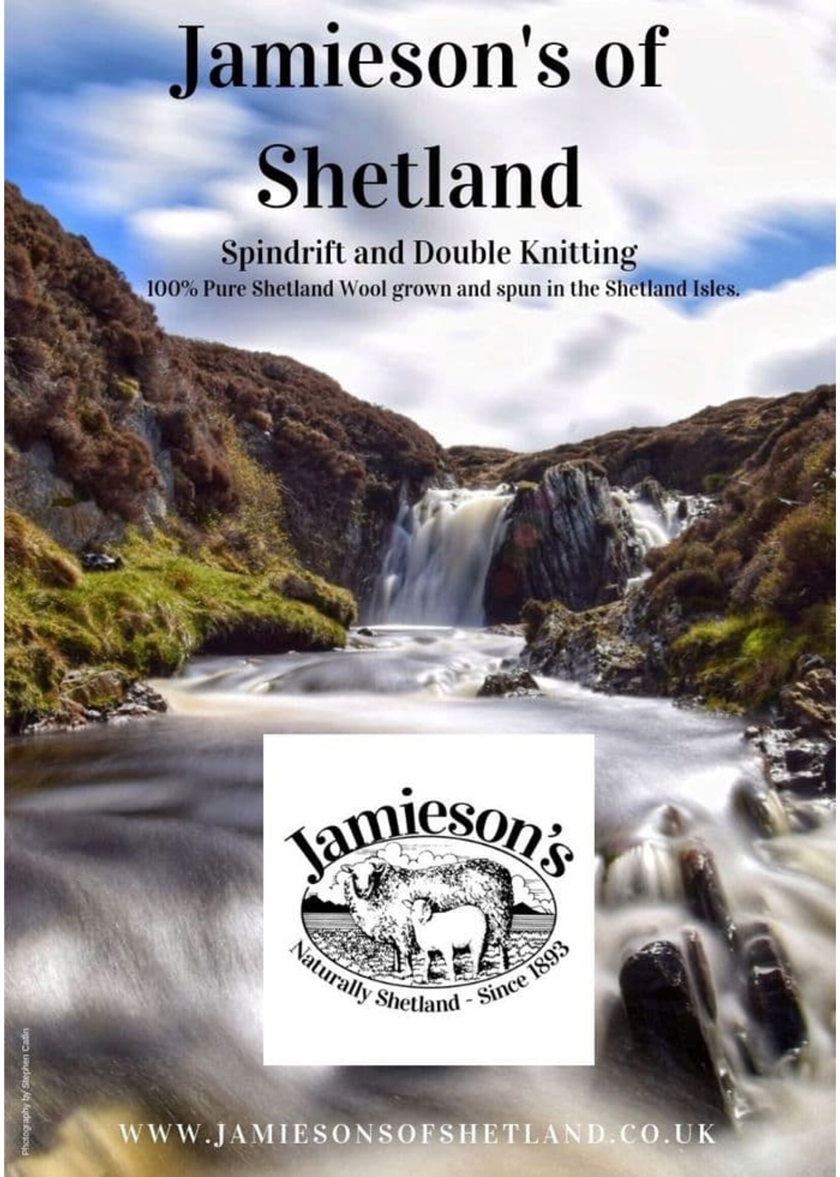 Jamieson's of Shetland Jamieson's of Shetland Color Card - Spindrift & DK
