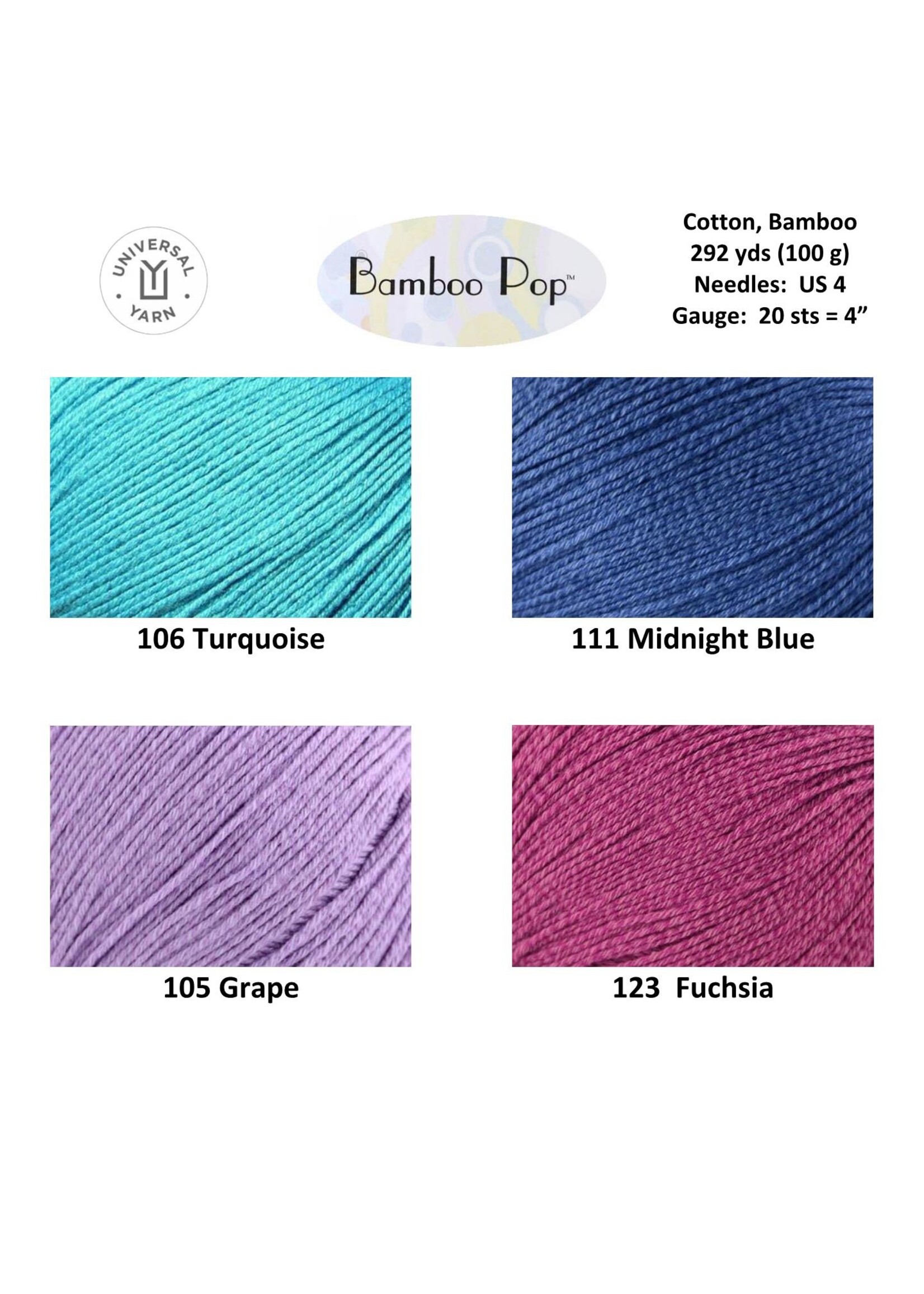 Universal Yarn Bamboo Pop Solids