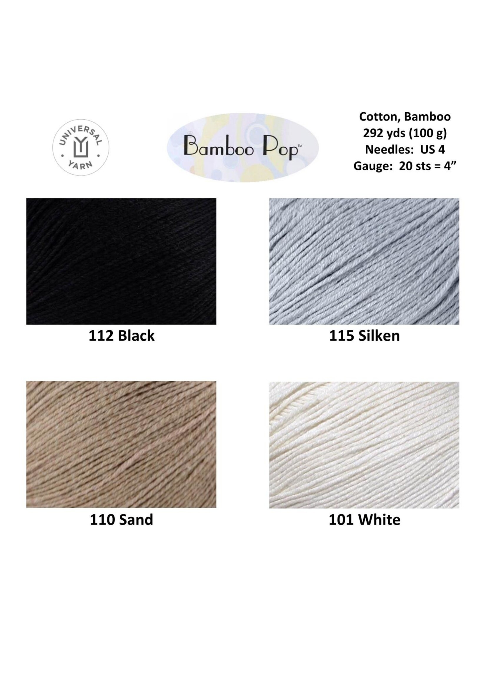 Universal Yarn Bamboo Pop Solids