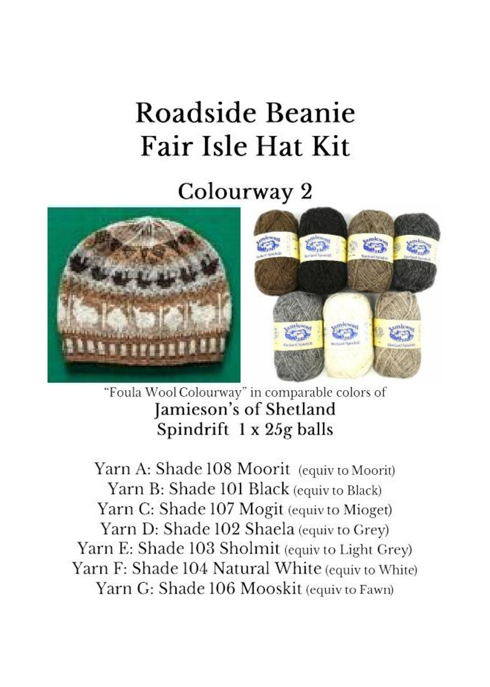 Jamieson's of Shetland Shetland Wool Week Kit 2019
