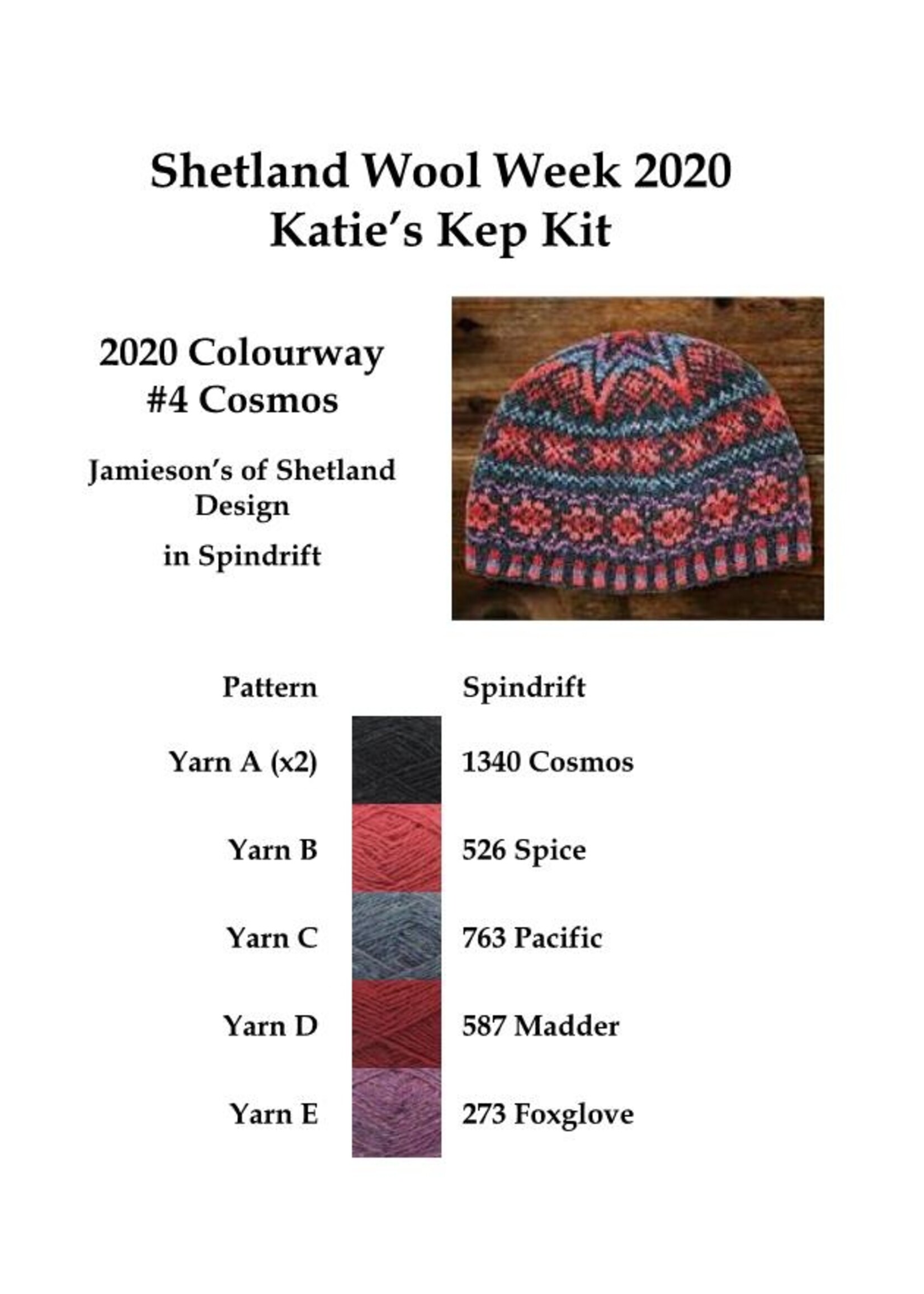 Jamieson's of Shetland Shetland Wool Week Kit 2020