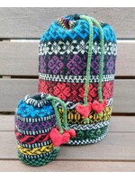 Stranded by the Sea Fargerik Colorwork Knitting Kit in Shetland Spindrift