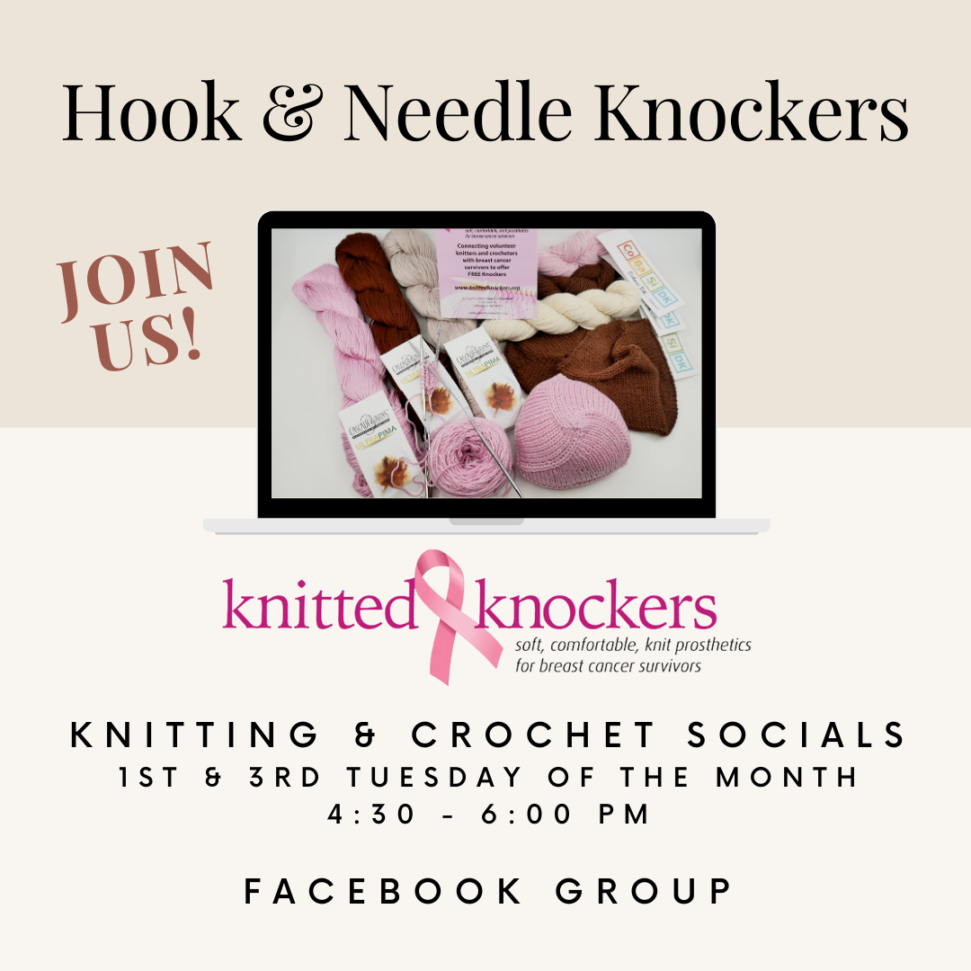Hook & Needle Knockers starts Tuesday May 4th at 4:30pm