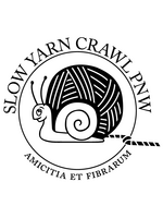 Slow Yarn Crawl Slow Yarn Crawl - Stranded Shop Sticker for Passport
