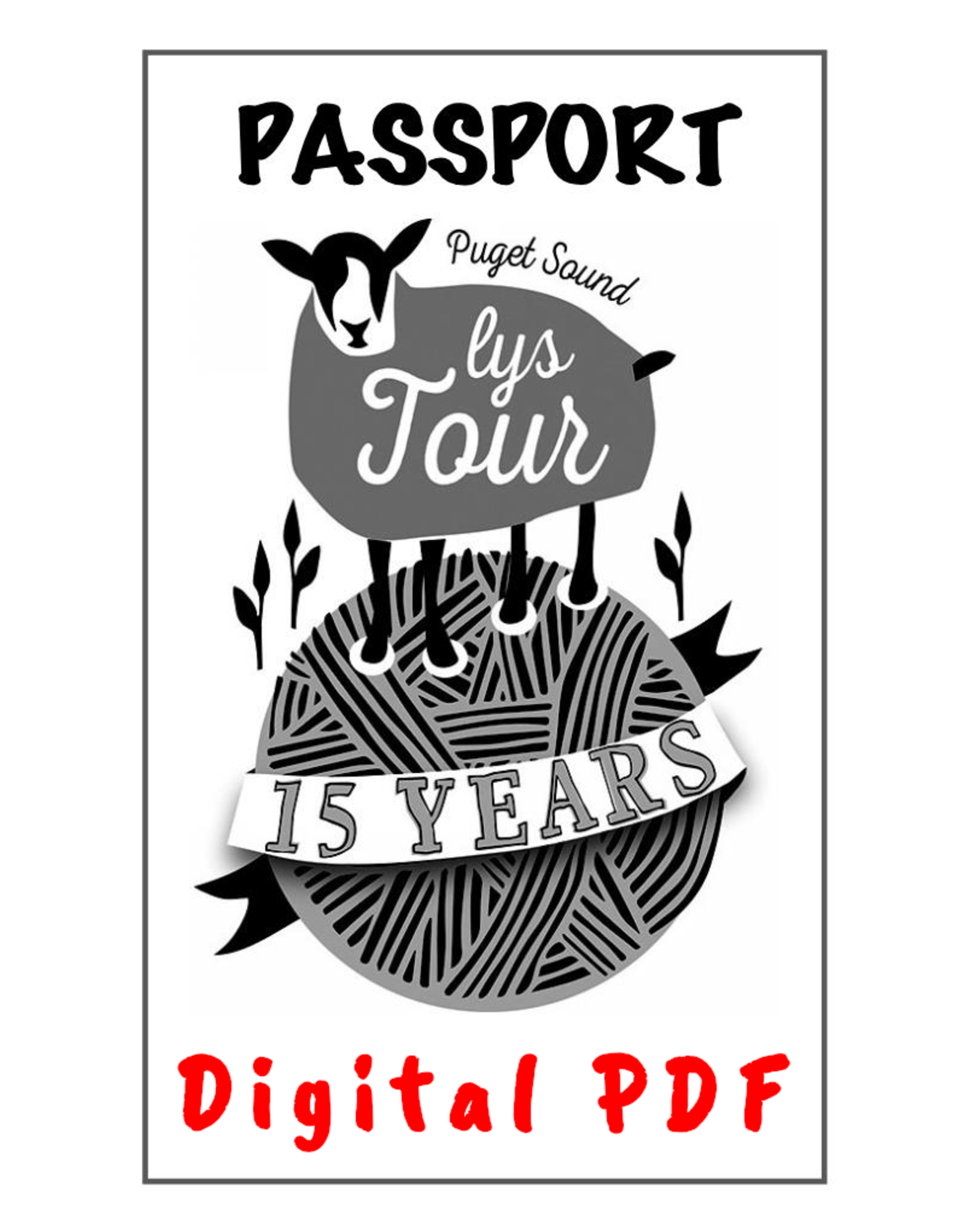 Puget Sound LYS Tour 2021 LYS Tour - Passport Digital PDF Download