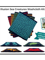 Stranded by the Sea 2021 LYS Tour - Illusion Sea Creatures Kit - Set of 4