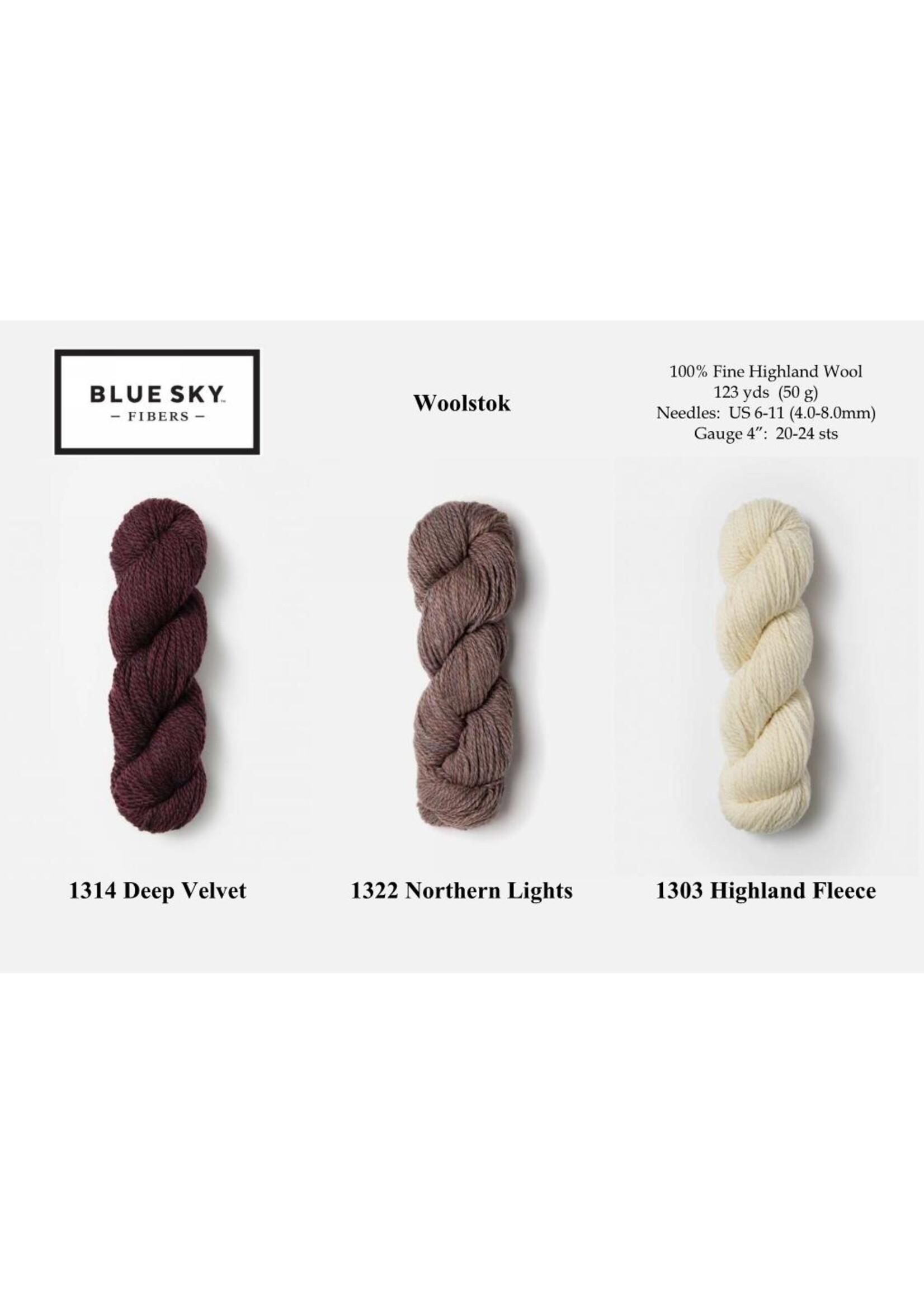 Blue Sky Fibers Blue Sky Woolstok Worsted 50g