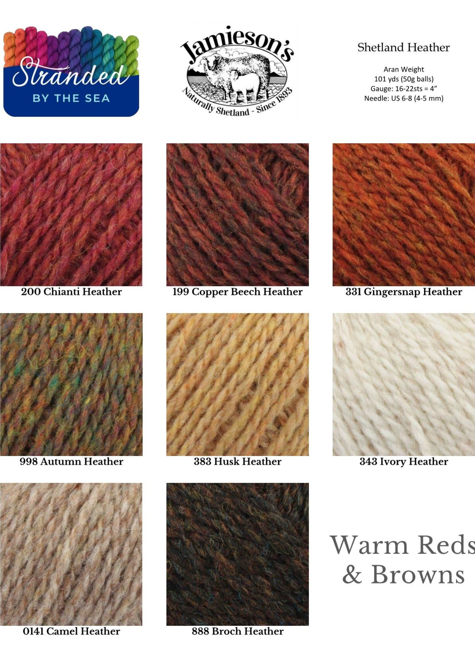 Jamieson's of Shetland Jamieson's of Shetland Heather Aran